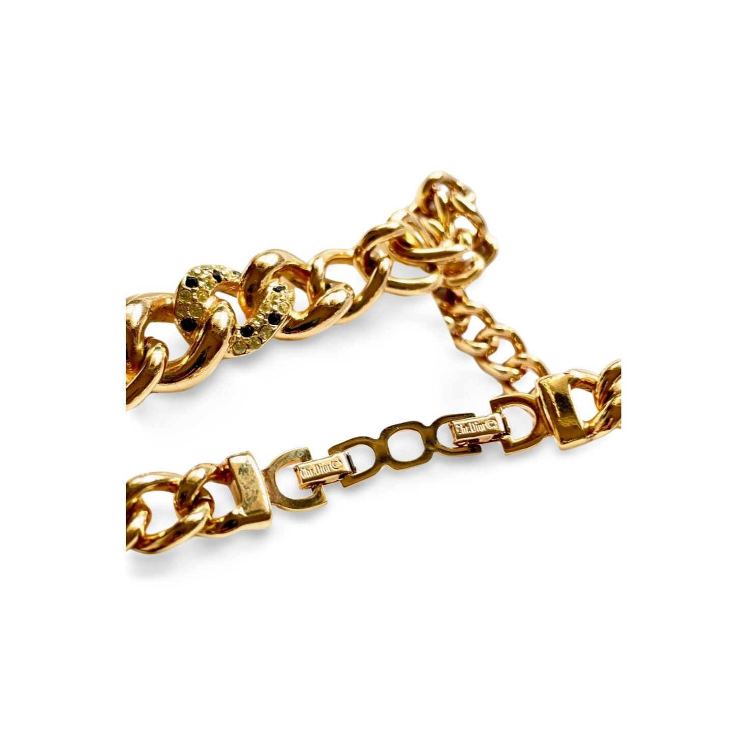 Dior Vintage Christian Dior nice and thick chain necklace Size ONE SIZE - 10 Thumbnail