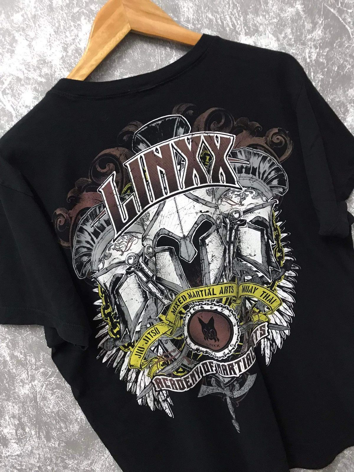 Affliction × Ed Hardy × Southpole Valor Affliction Knight Y2K Graphic Tee Size US L / EU 52-54 / 3 - 4 Thumbnail