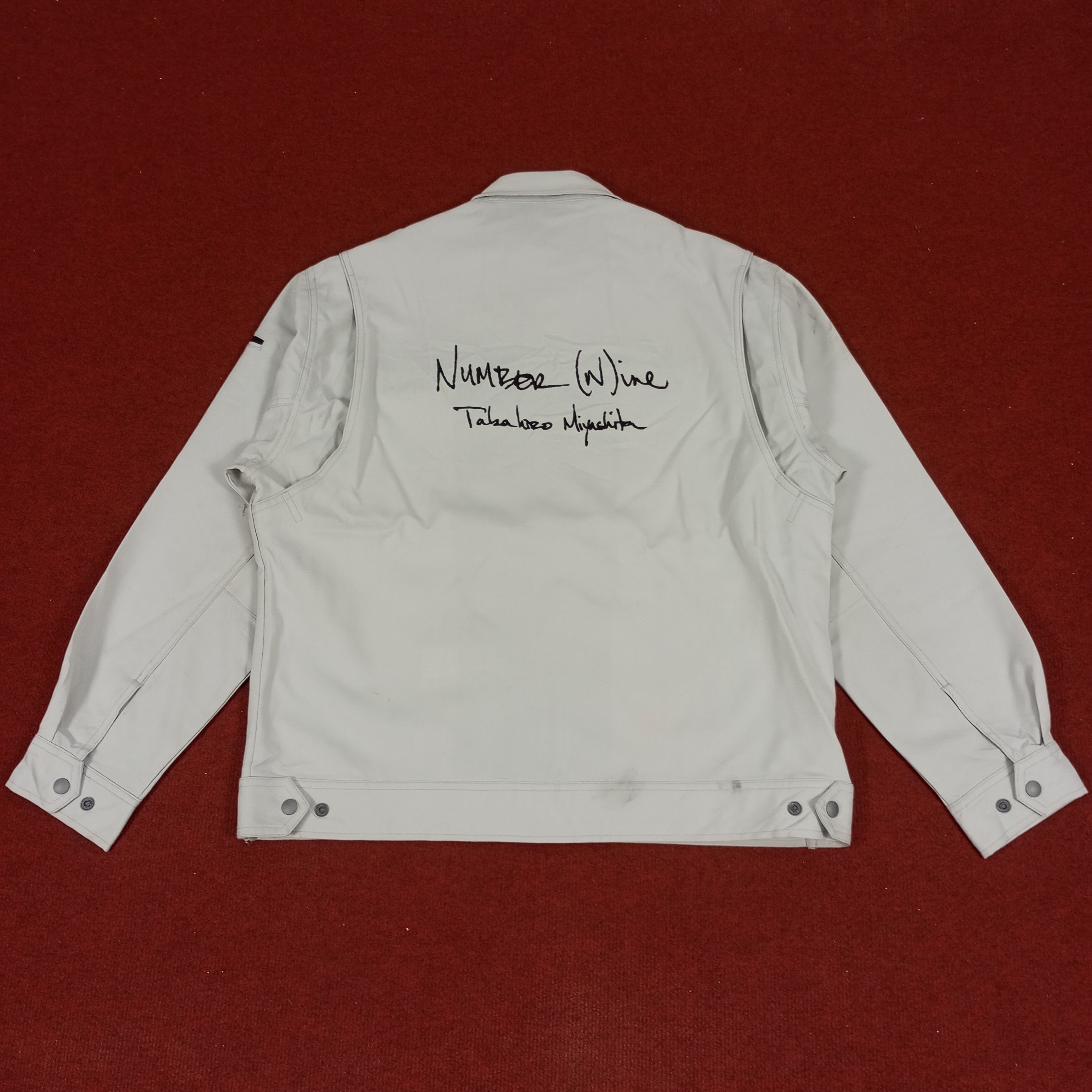 Japanese Brand × Vintage Kansai X Custom Number Nine Art Streetwear Jacket Size US L / EU 52-54 / 3 - 1 Thumbnail