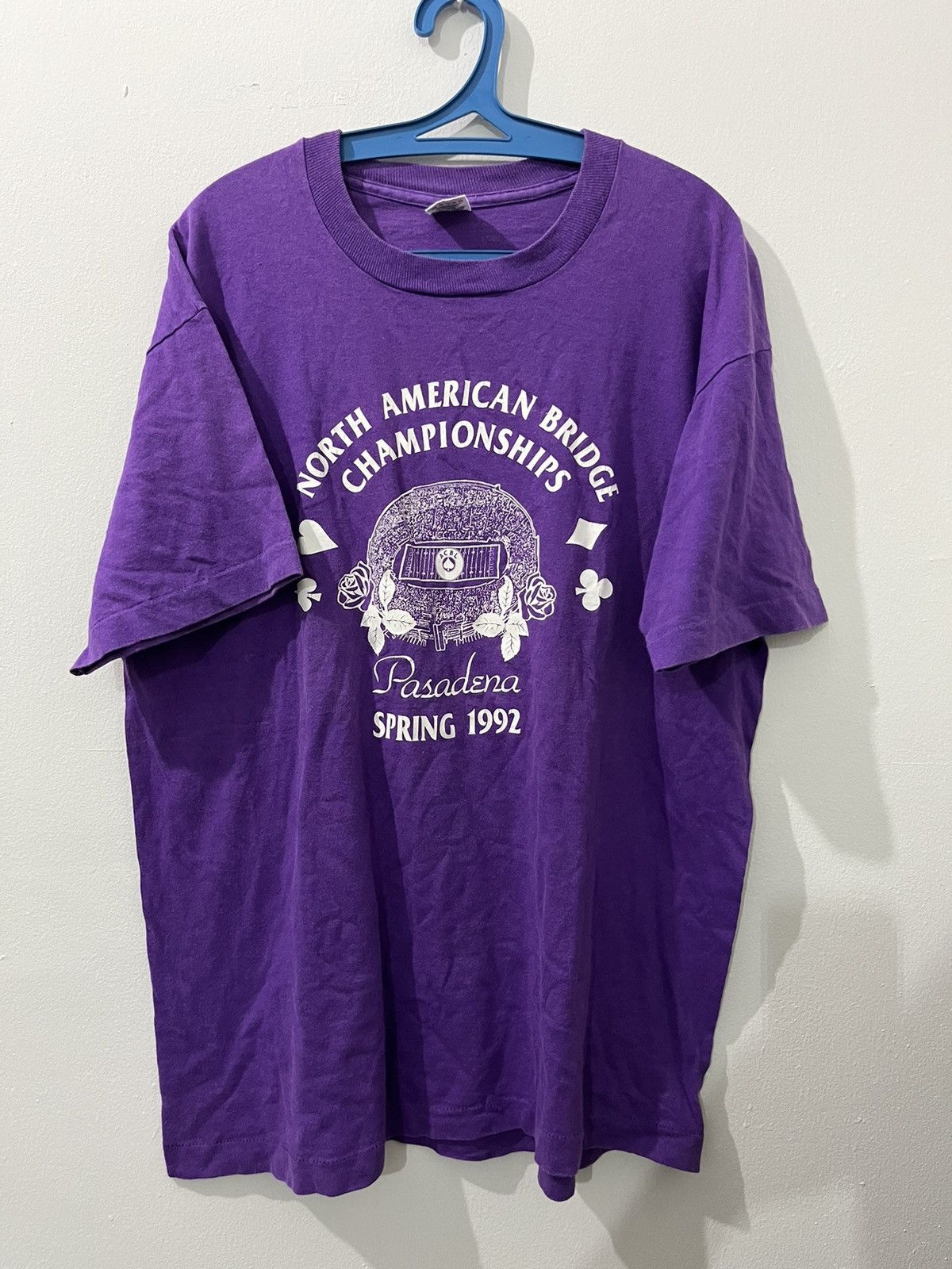 Pasadena Leisure Club Vintage 90s 1992 NORTH AMERICAN BRIDGE PASADENA Size US XL / EU 56 / 4 - 1 Thumbnail