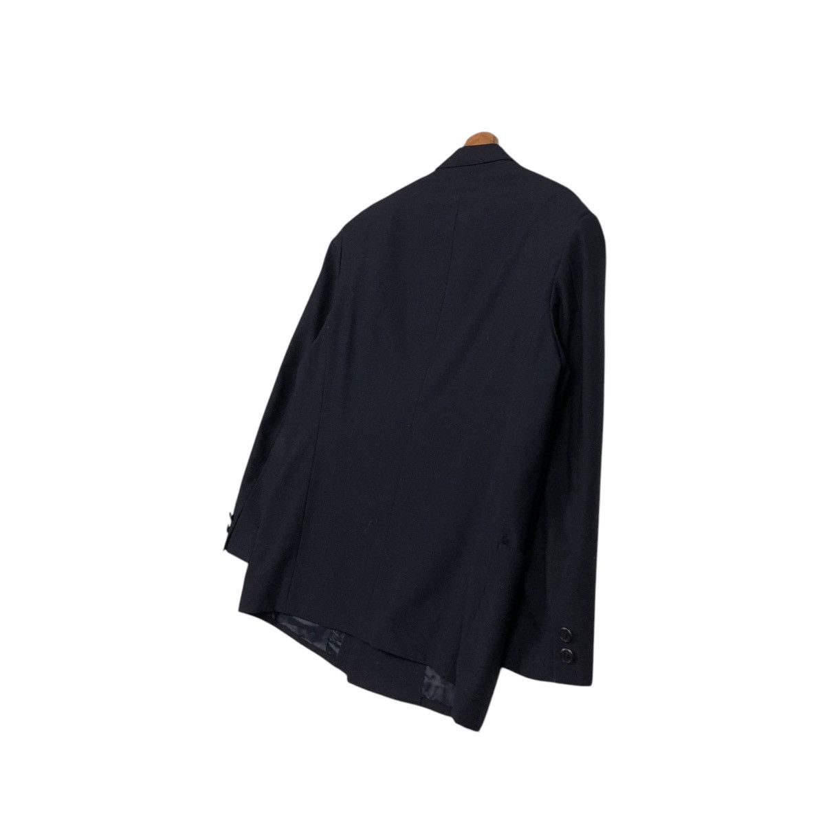 Yohji Yamamoto 🔥VINTAGE COATS JACKET YOHJI YAMAMOTO RAILWAY DOUBLE BREAST Size US M / EU 48-50 / 2 - 12 Thumbnail