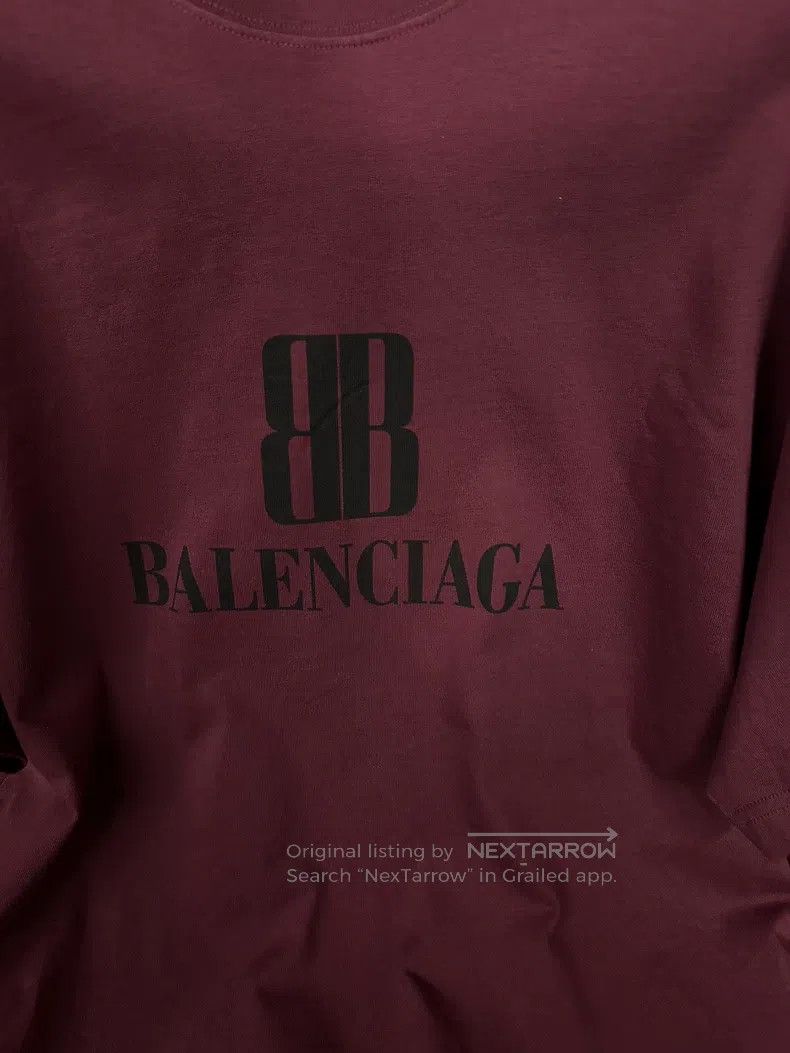 Balenciaga Balenciaga Double B Short Sleeve Size US XS / EU 42 / 0 - 2 Thumbnail
