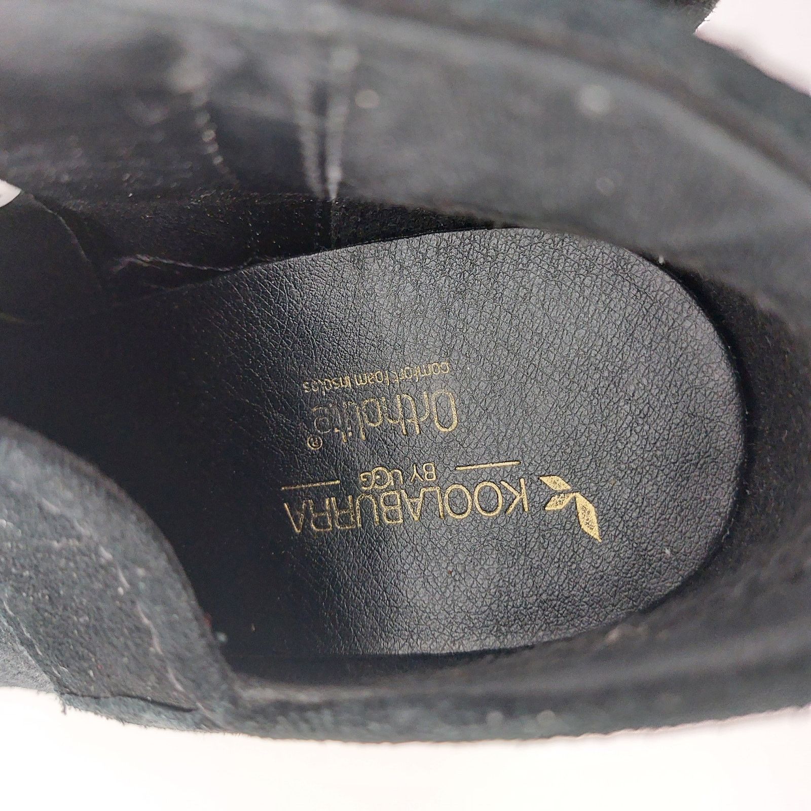 Koolaburra Koolaburra by Ugg Amalea Black Suede Size 8 Ankle Bootie Size US 8 / IT 38 - 11 Thumbnail