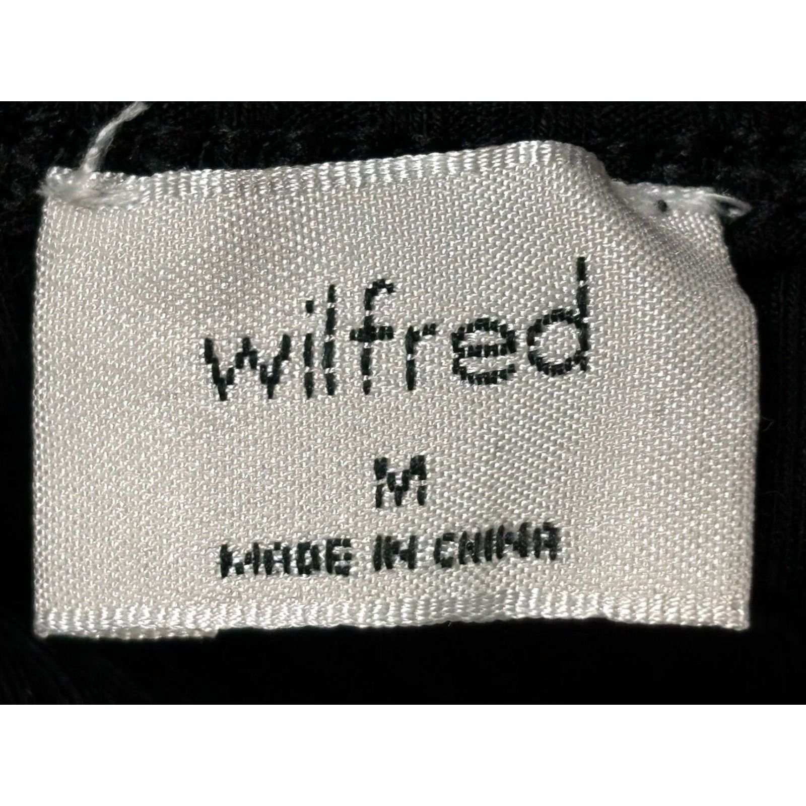 Vintage Wilfred Aritzia Women's Bodysuit Size M Black Ribbed Sleeveless Square Neck Casual Basic Size M / US 6-8 / IT 42-44 - 5 Thumbnail