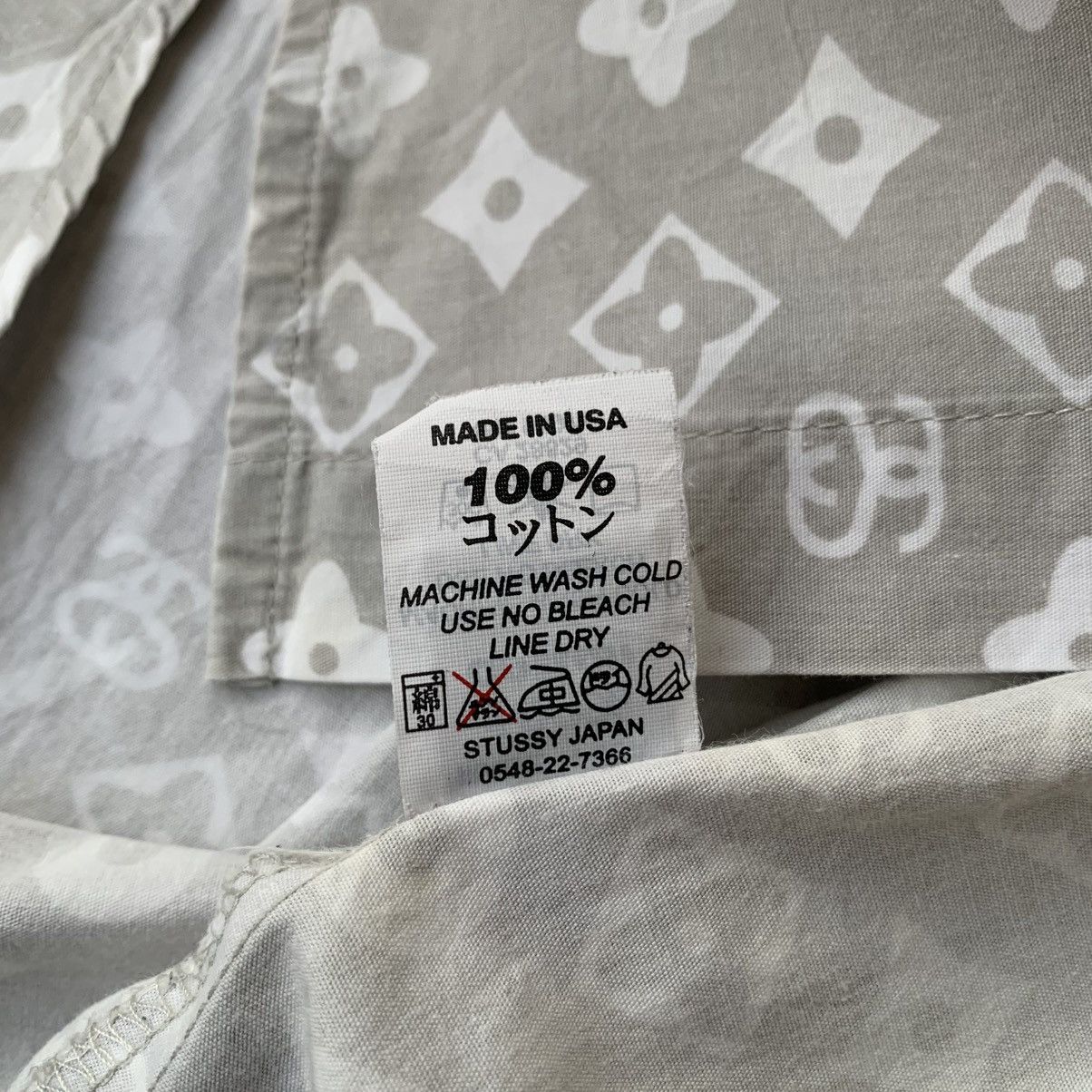 Stussy × Vintage 💥Rare💥 90’s Stussy LV monogram Shirt Size US M / EU 48-50 / 2 - 11 Thumbnail