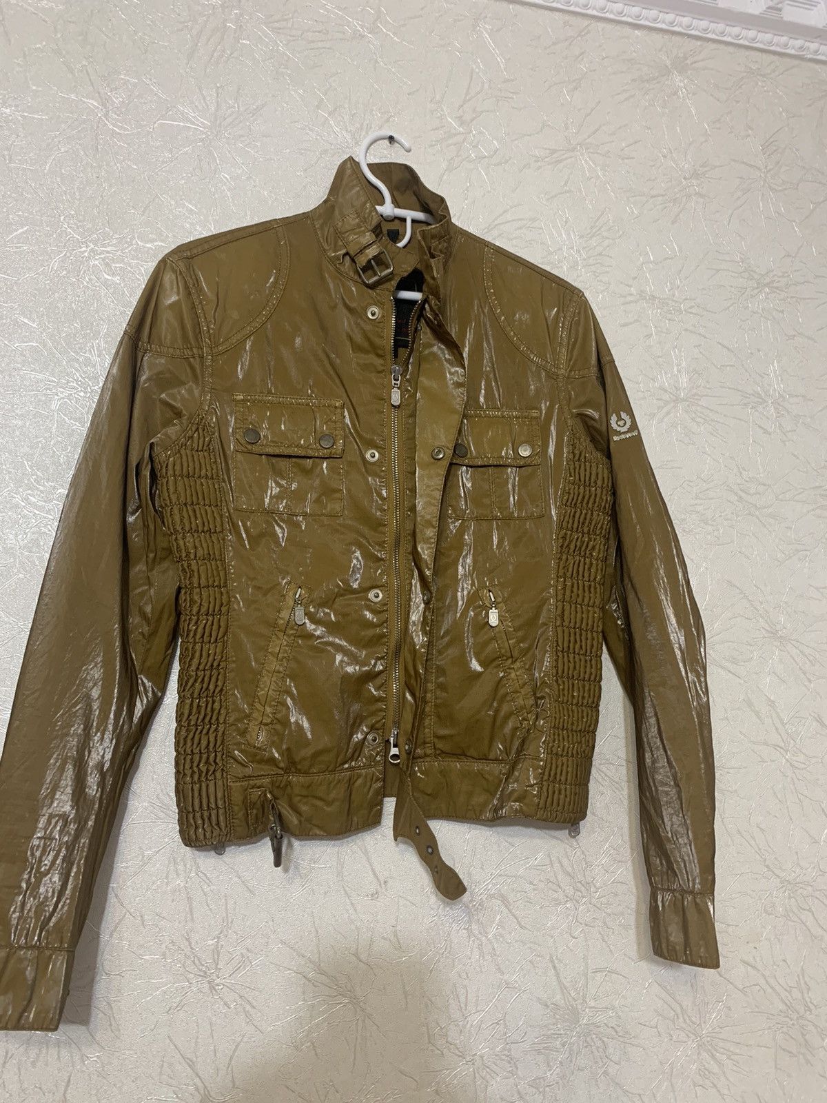 Belstaff Belstaff Gold Label Biker Gold Metallic Jacket Made In Italy Size M / US 6-8 / IT 42-44 - 9 Thumbnail