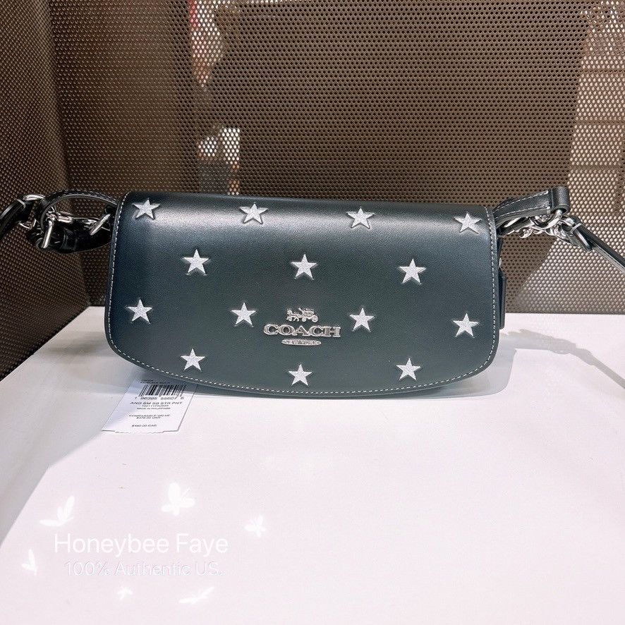 Coach Andrea Small Shoulder Bag With Star Print CW305 Size ONE SIZE - 2 Thumbnail