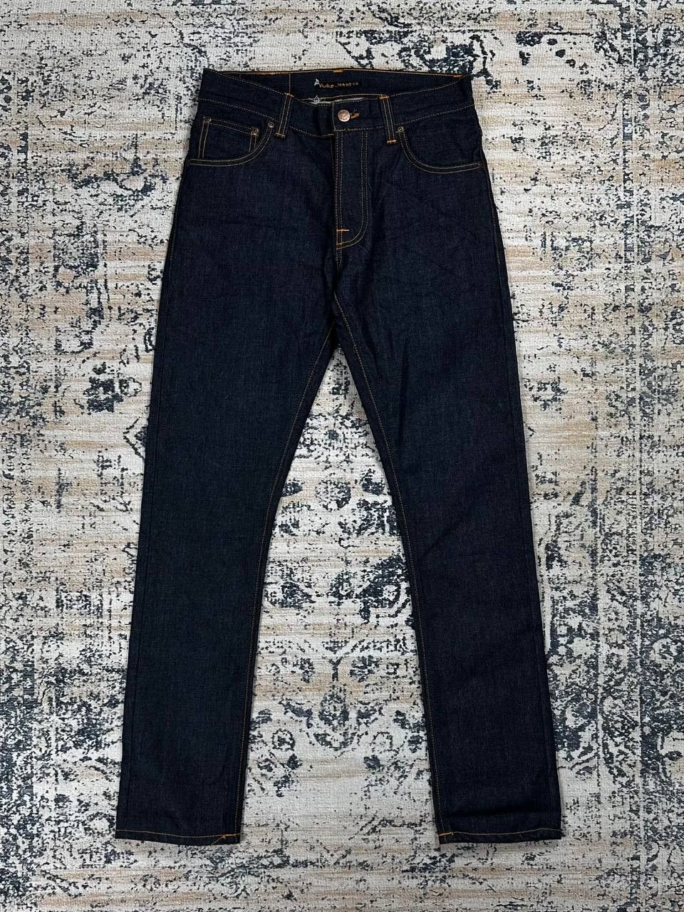 Nudie Jeans Nudie Jeans Dude Dan Dry Denim Jeans Made In Italy Size US 30 / EU 46 - 2 Thumbnail