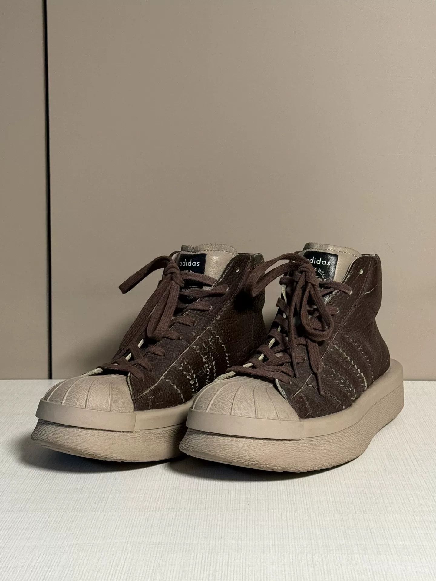 Rick Owens rick owens adidas thick-soled shoes Size US 8.5 / EU 41-42 - 1 Thumbnail
