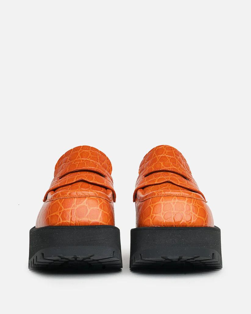 Marni o1y1025 Loafers in Orange Size US 7 / IT 37 - 2 Thumbnail