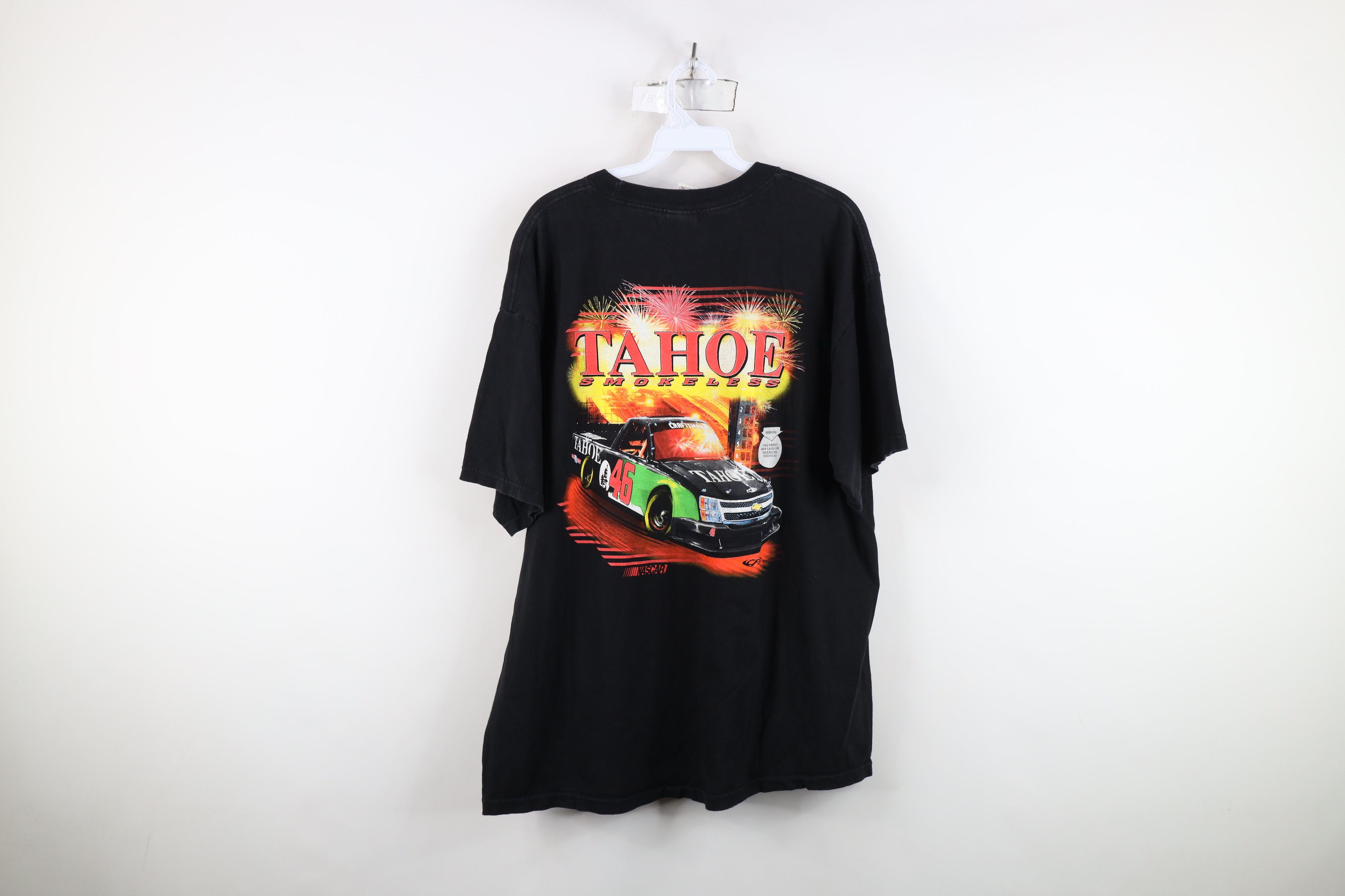 Vintage Vintage 90s Y2K NASCAR Smokeless Tobacco Racing Team T-Shirt Size US XL / EU 56 / 4 - 14 Thumbnail