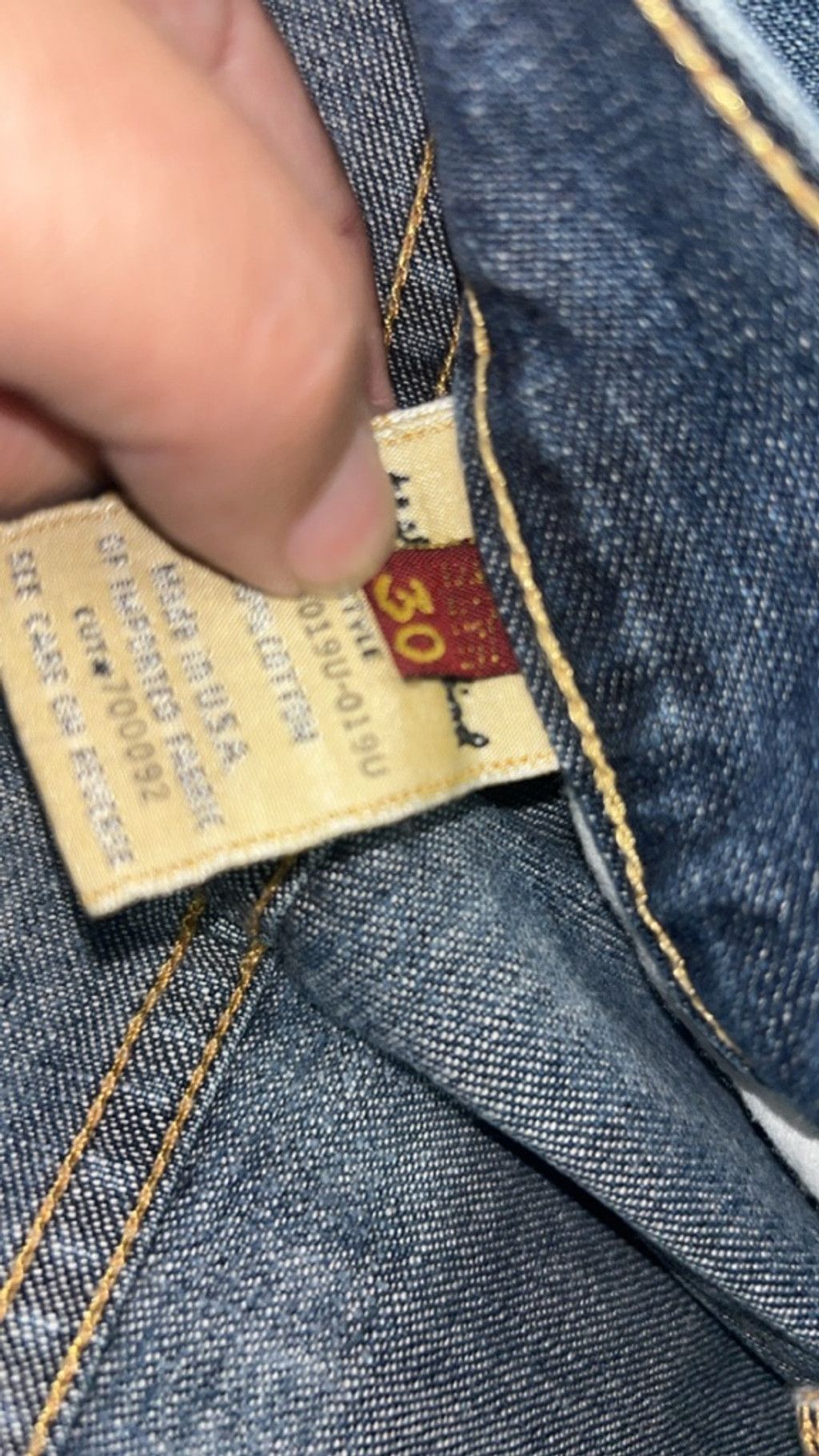 7 For All Mankind 7 for all mankind dojo flared jeans 30 Size 30" / US 8 / IT 44 - 6 Thumbnail