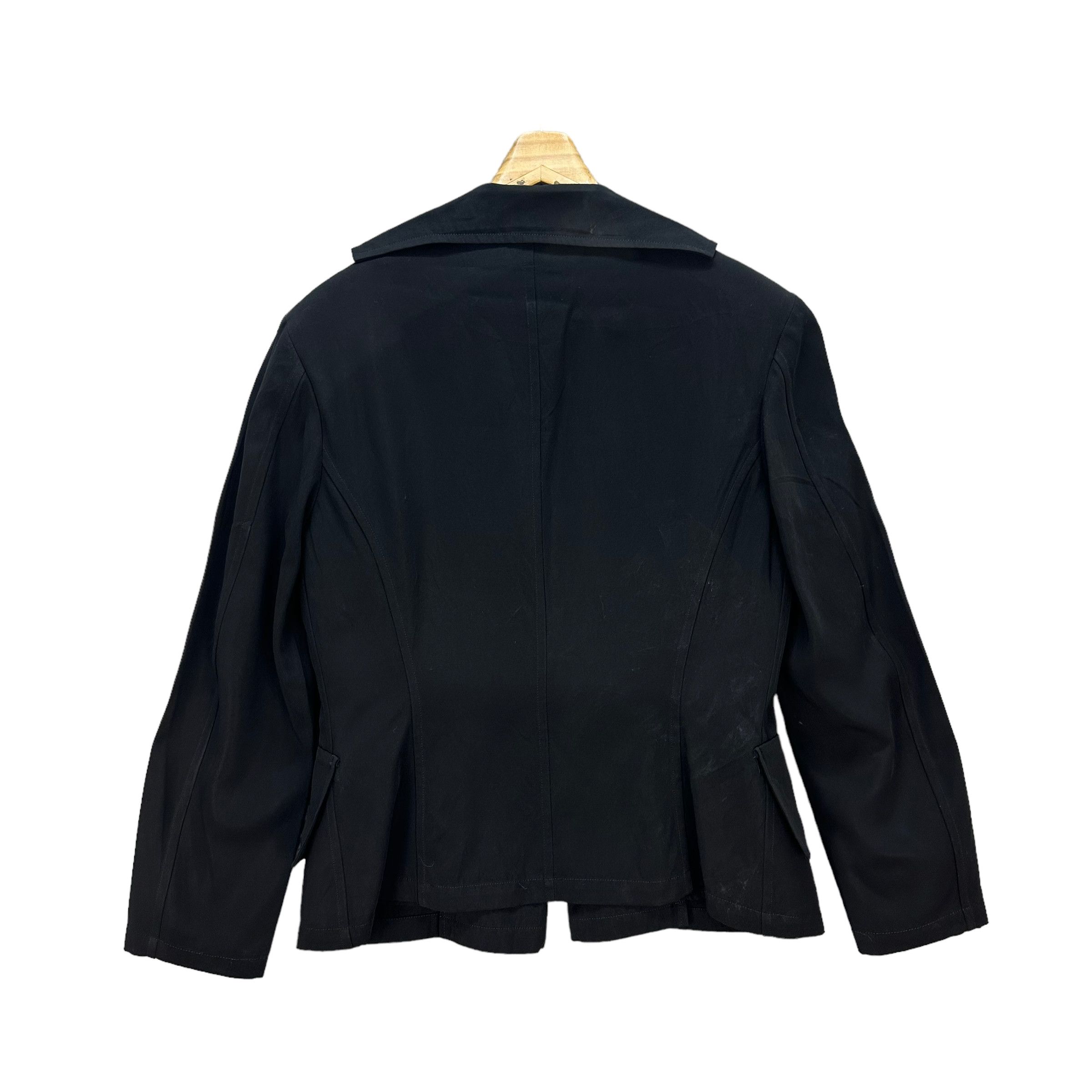 Yohji Yamamoto Y's DOUBLE BREASTED SINGLE HOOK JACKET #7719-166 Size M / US 6-8 / IT 42-44 - 11 Thumbnail