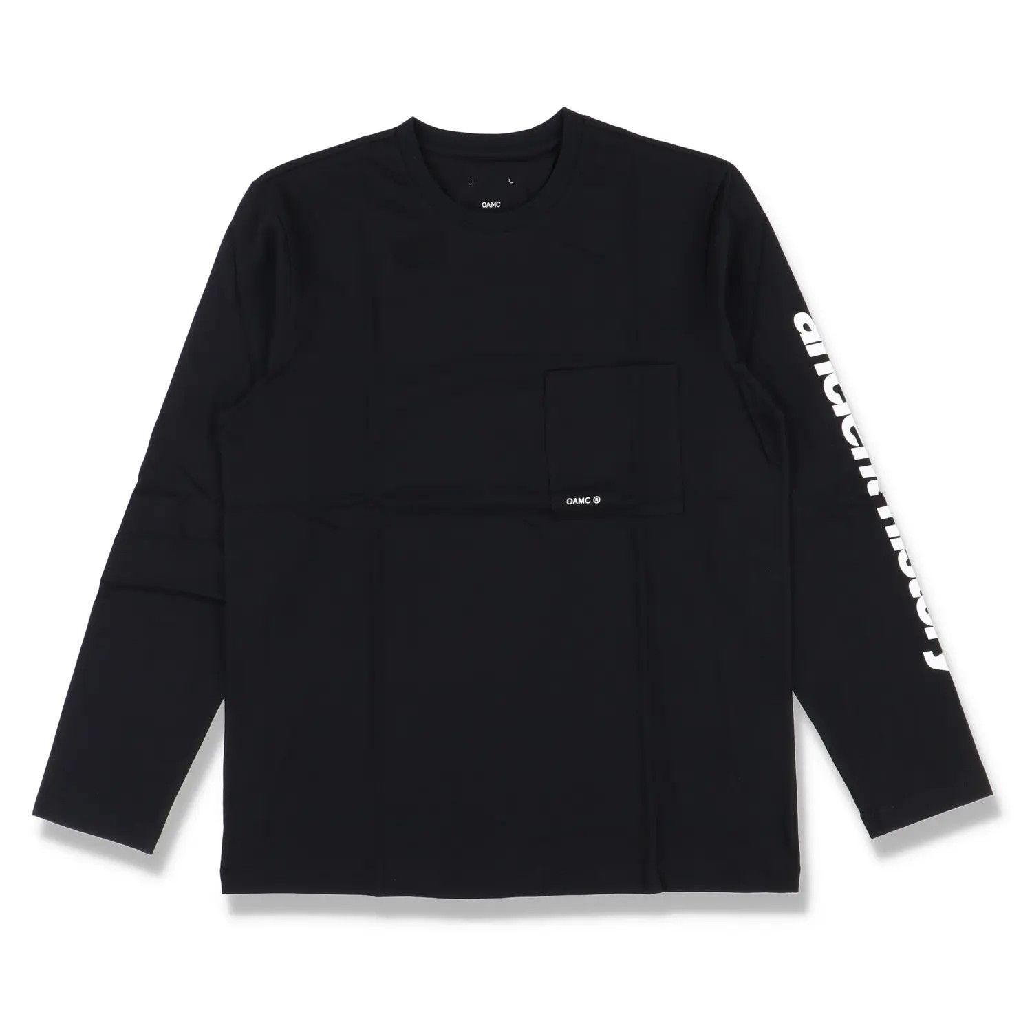 OAMC o1mle0724 Combine Long Sleeve T-Shirt in Black Size US XS / EU 42 / 0 - 1 Thumbnail