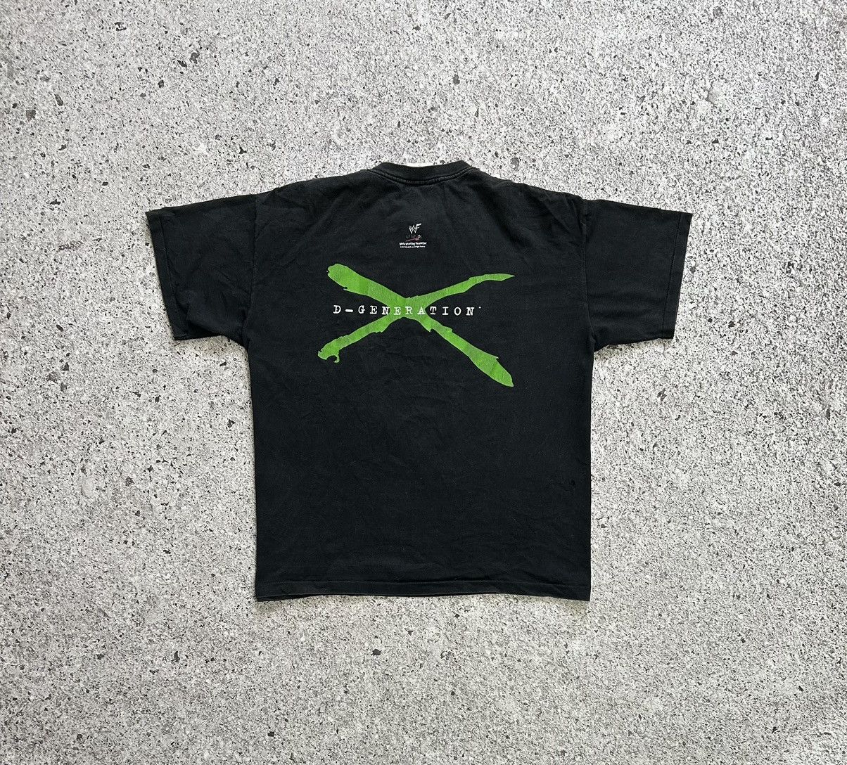Vintage × WWE × WWF Vintage 1998 D-Generation X Down Where Down Here WWF WWE Tee Size US XL / EU 56 / 4 - 1 Thumbnail
