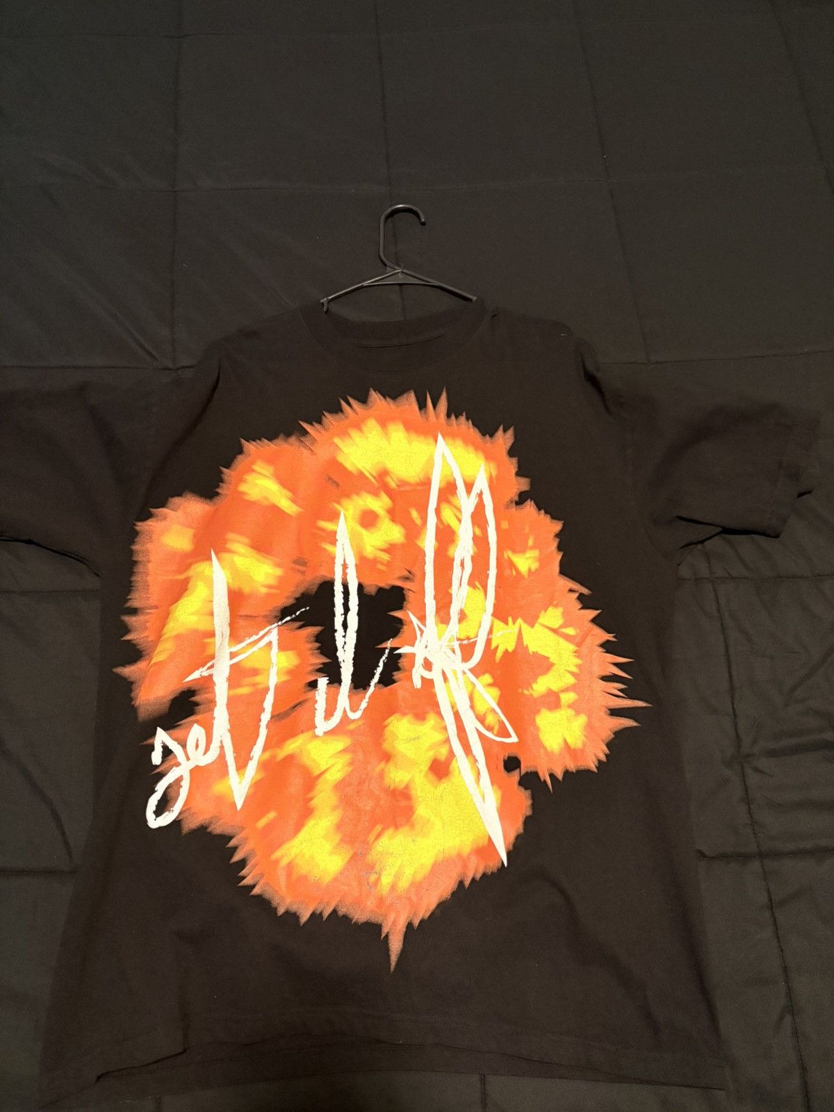 DENIM TEARS Denim Tears x Offset Set It Off #1 T-Shirt 'Black' Size US L / EU 52-54 / 3 - 1 Thumbnail