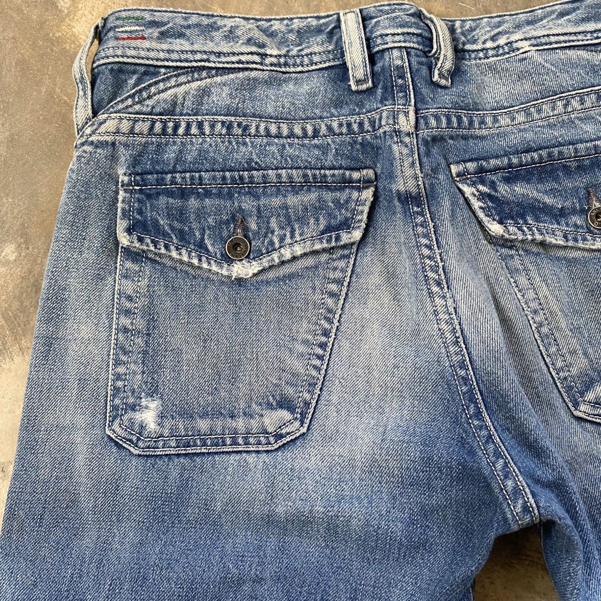 Diesel Diesel Fatigue Ripped Jeans Size US 30 / EU 46 - 11 Thumbnail