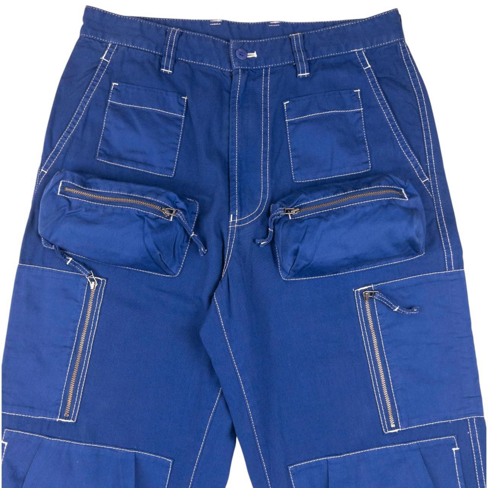 Issey Miyake Vintage Issey Miyake Multi Pocket Cargo Trousers Size W30 Size US 30 / EU 46 - 2 Thumbnail