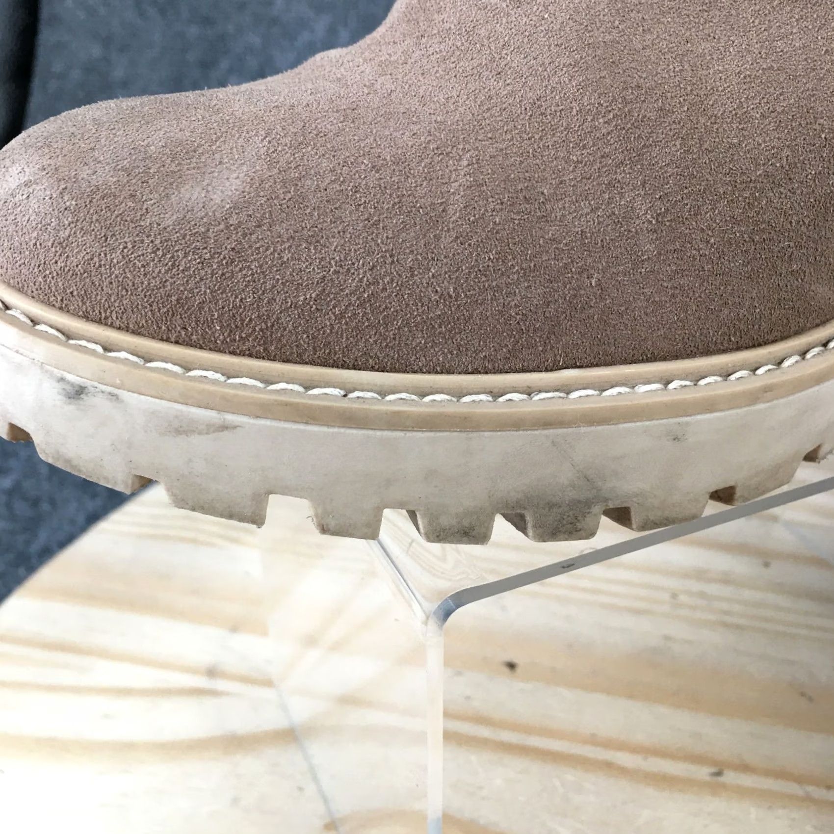 Dolce Vita Dolce Vita Boots Womens 8.5 M Haddie Wedge Chelsea Brown Leather Pull On Casual Shoe Boots Women Brown Leather Chelsea Wedge Casual Size US 9 / IT 39 - 4 Thumbnail