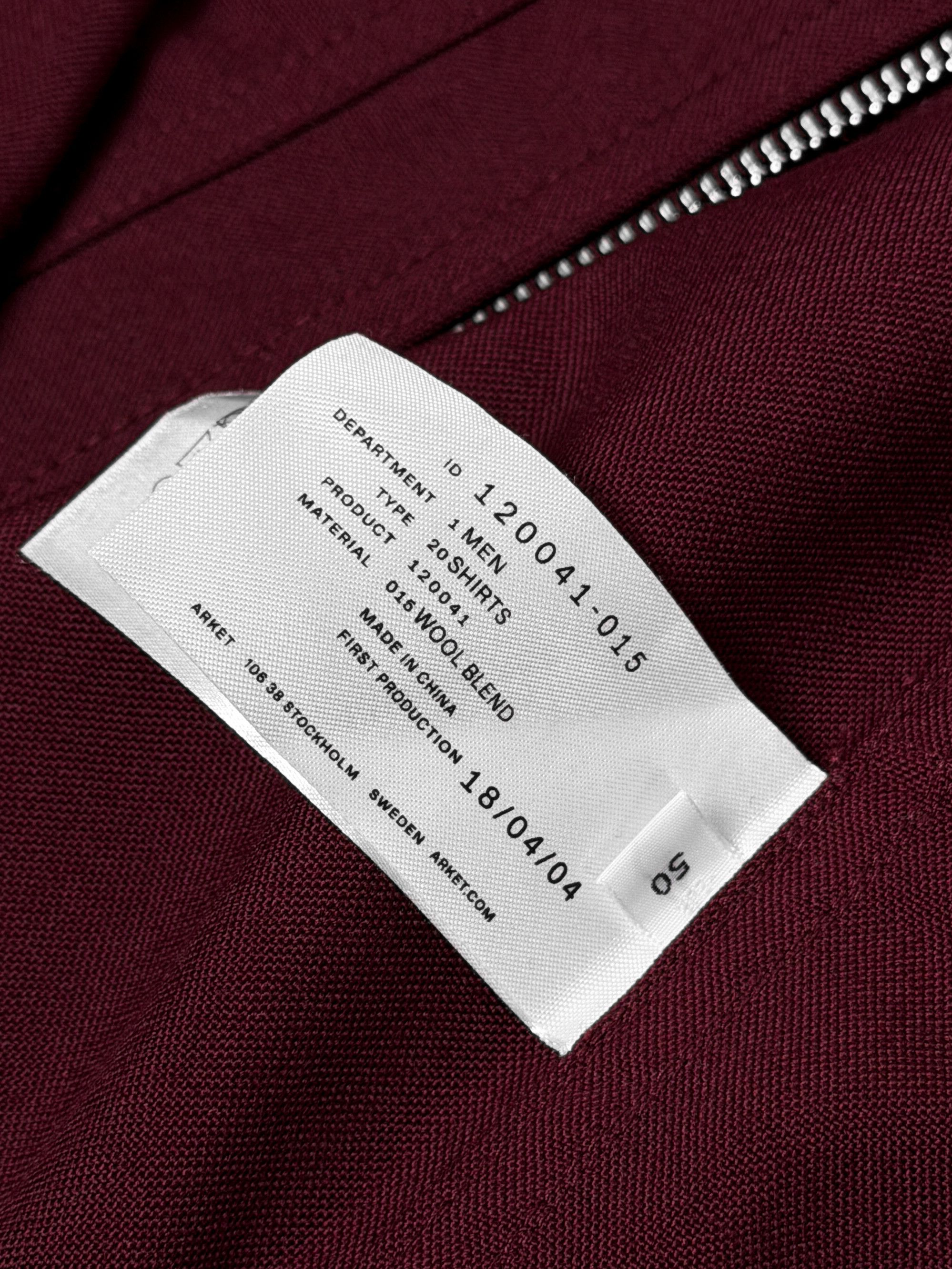 Arket Arket 2018 Wool Blend Utility Boiler Men’s Jacket Shirt Size US L / EU 52-54 / 3 - 11 Thumbnail