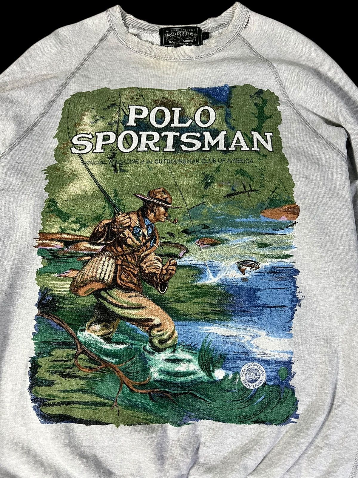 Polo Ralph Lauren Vintage Polo Sportsman Polo Country Ralph Lauren Sweatshirt Size US M / EU 48-50 / 2 - 3 Thumbnail