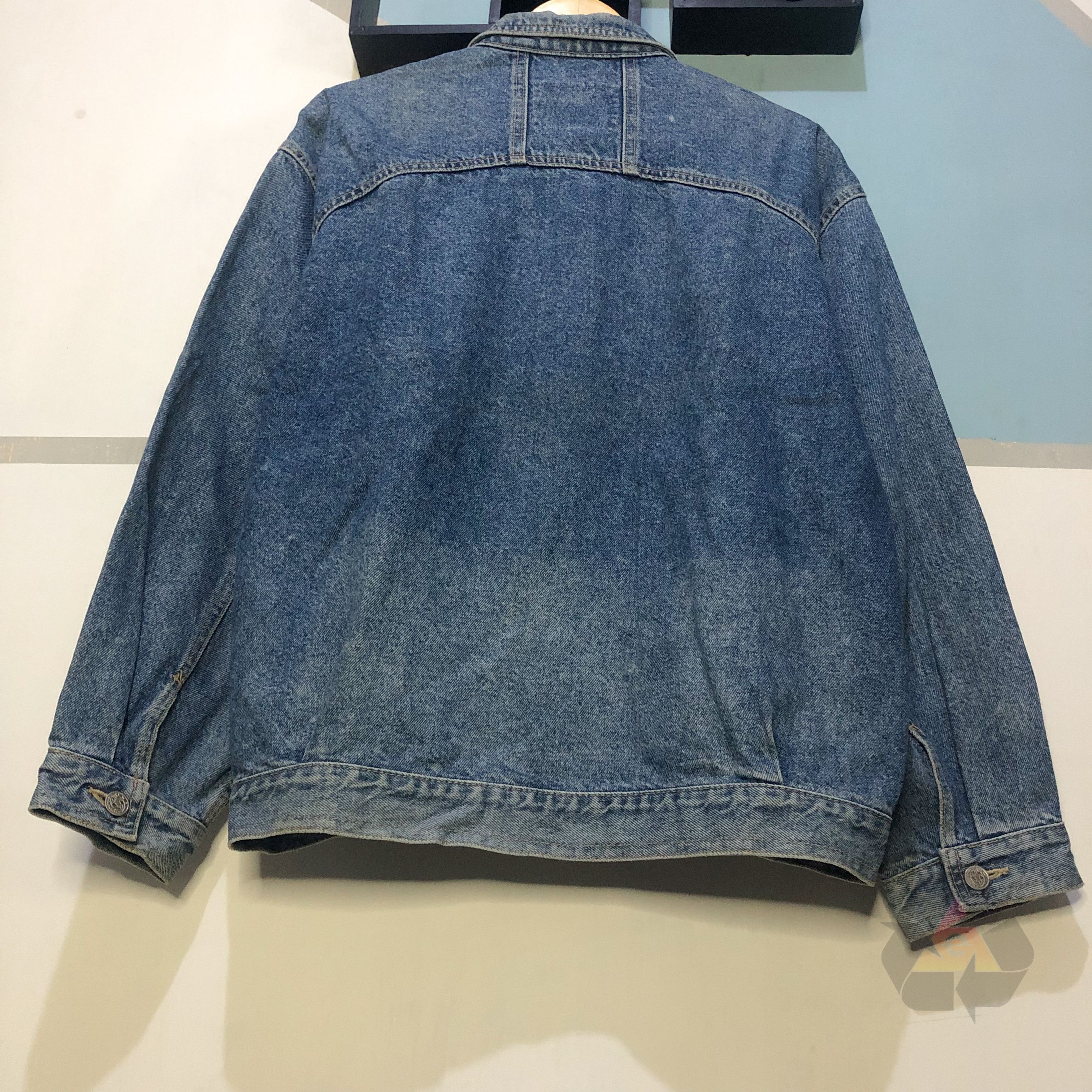 Vintage Vintage 90s SD CLUB Severely Selected Goods Denim Jacket Size US L / EU 52-54 / 3 - 14 Thumbnail