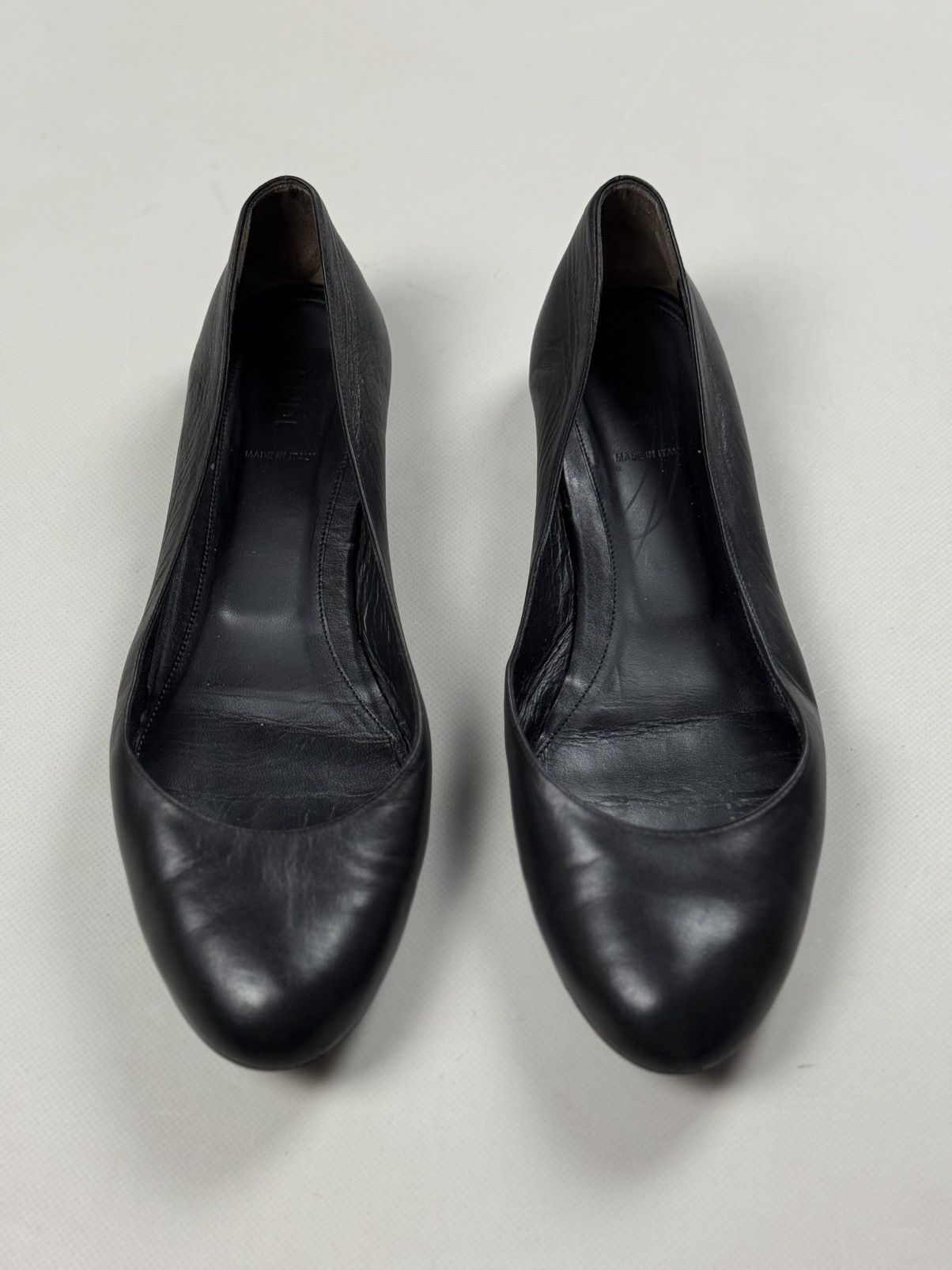 Fendi Fendi Roma Ladies Leather Flats Ballets Size 41 / US 11 Size US 11 / IT 41 - 6 Thumbnail