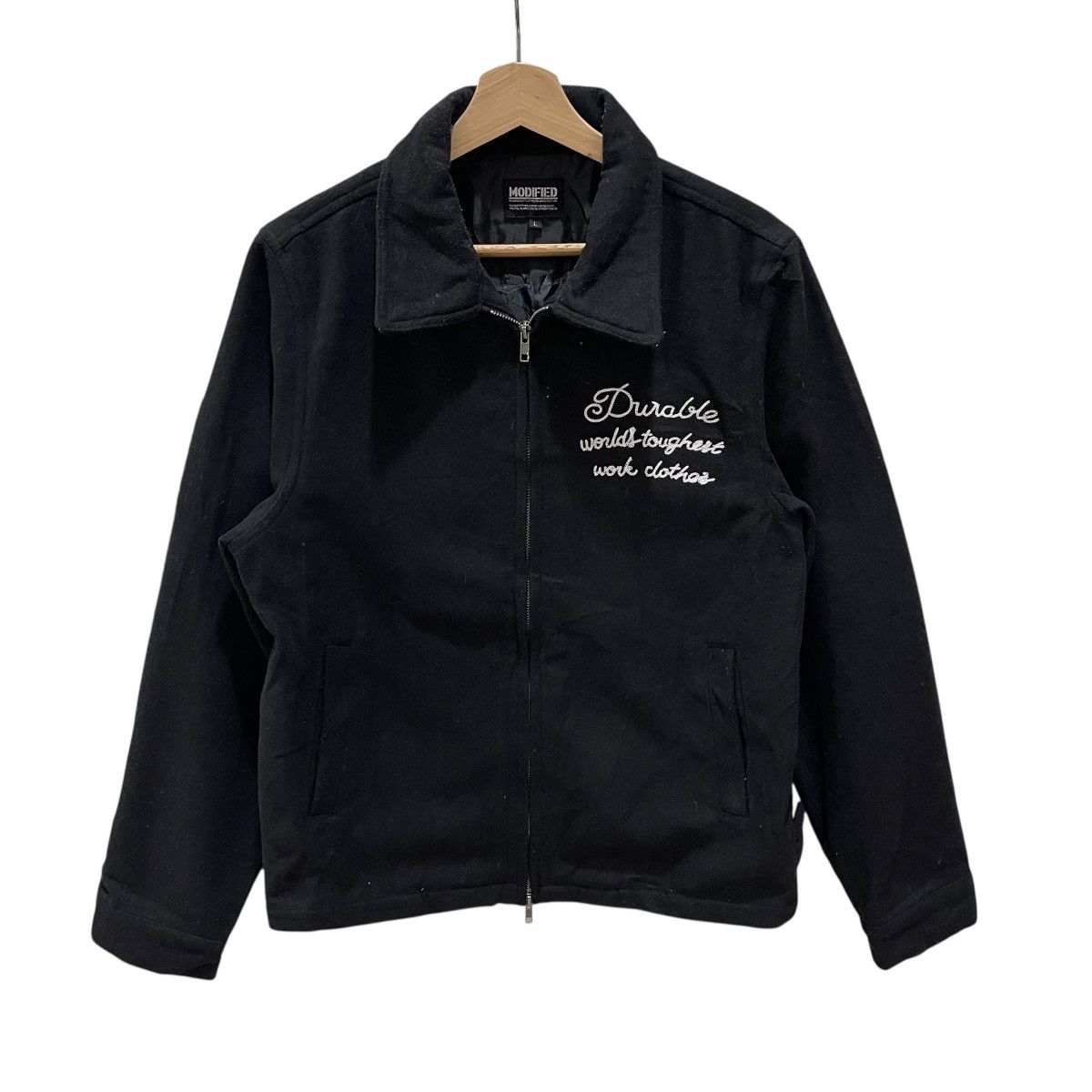 Japanese Brand Vintage Dad’s Workwear Motorcycle Riding Zipper Jacket Size US L / EU 52-54 / 3 - 7 Thumbnail