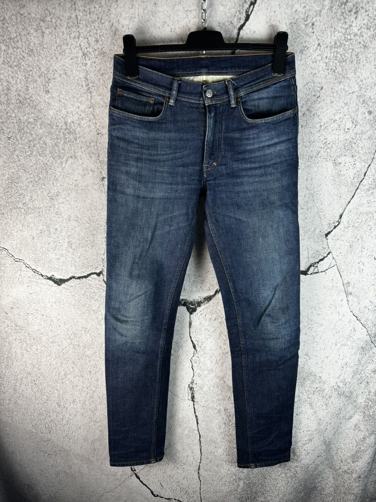 Acne Studios BlaKonst North Dark Blue Denim Pants / Jeans