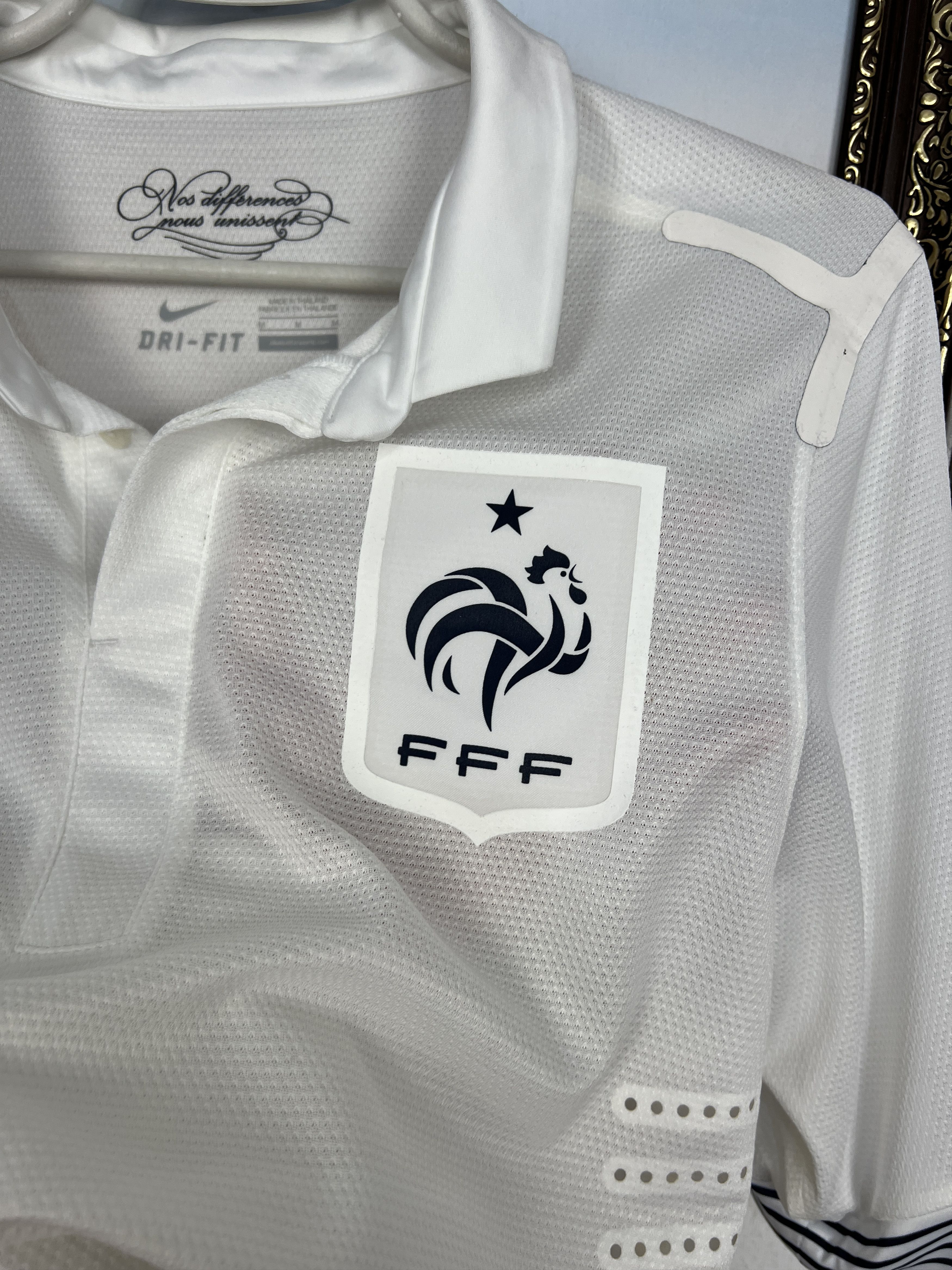 Nike France Away football shirt 2012 Soccer Player Issue Nike Size US M / EU 48-50 / 2 - 3 Thumbnail