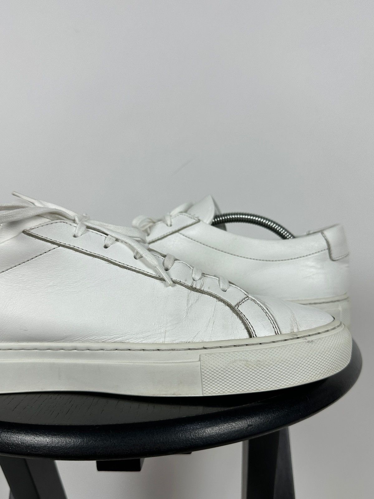 Common Projects Common Projects Original Achilles 1528 Low White Sneakers Size US 11 / EU 44 - 19 Thumbnail