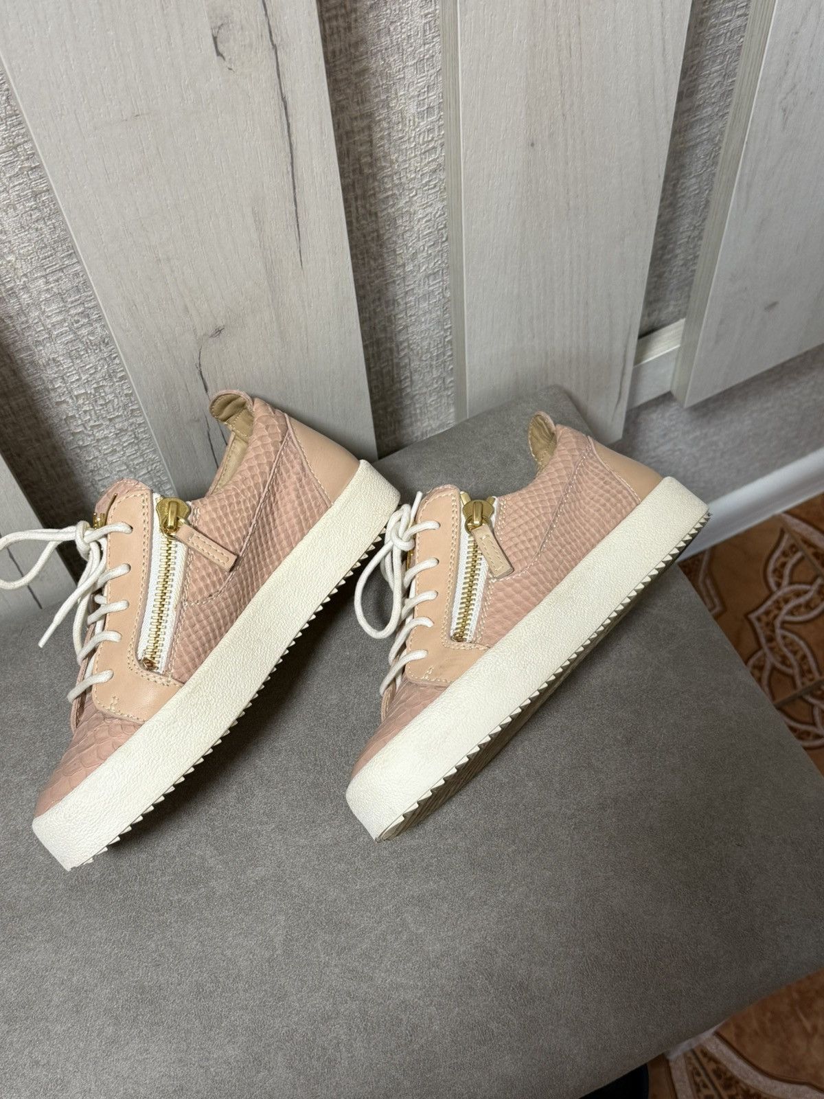 Giuseppe Zanotti Genuine Giuseppe Zanotti Womens Trainers sneakers pink Size US 6 / IT 36 - 2 Thumbnail