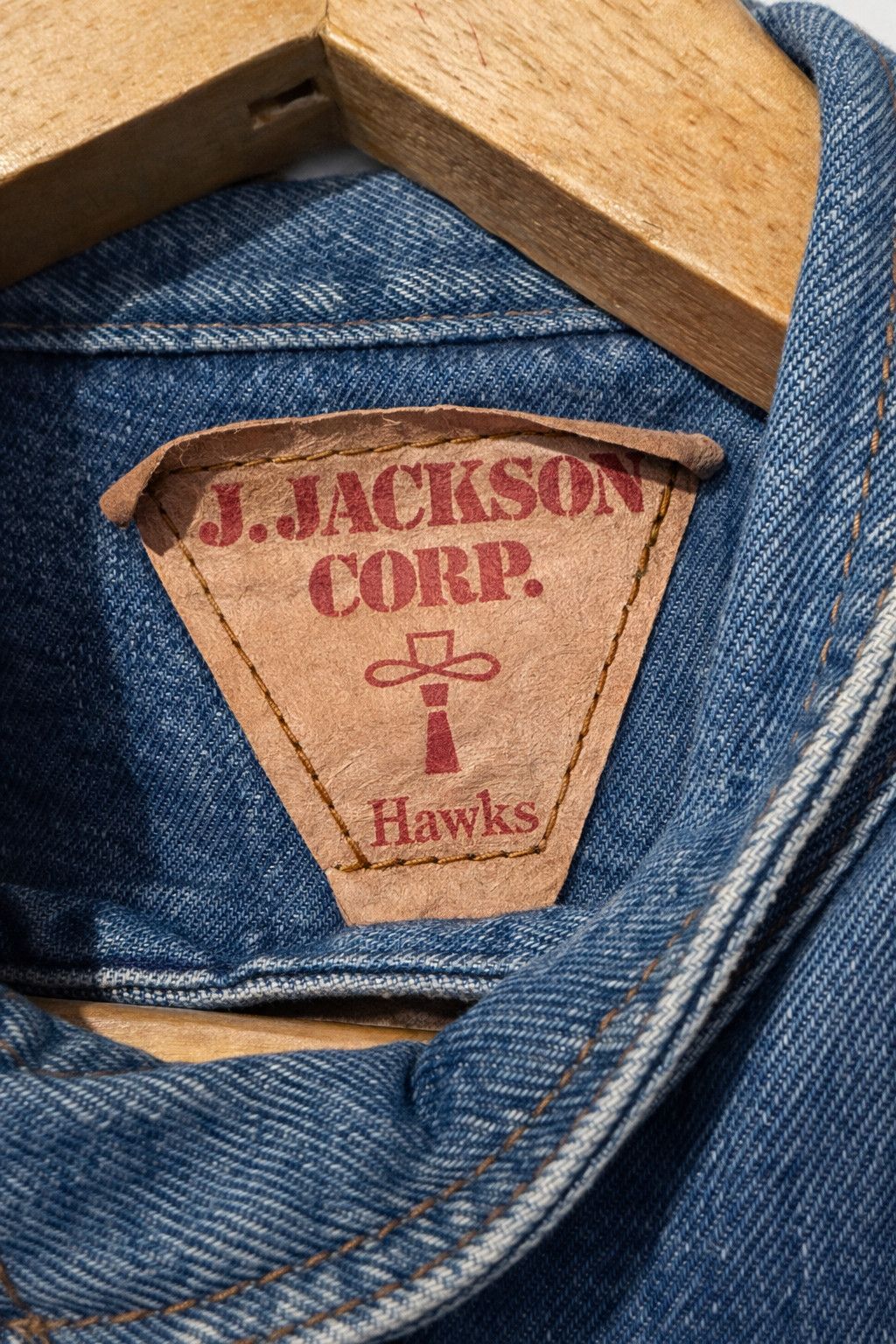 Vintage Vintage J. JACKSON CORP Denim Floral Panel Jacket Size XL / US 12-14 / IT 48-50 - 4 Thumbnail