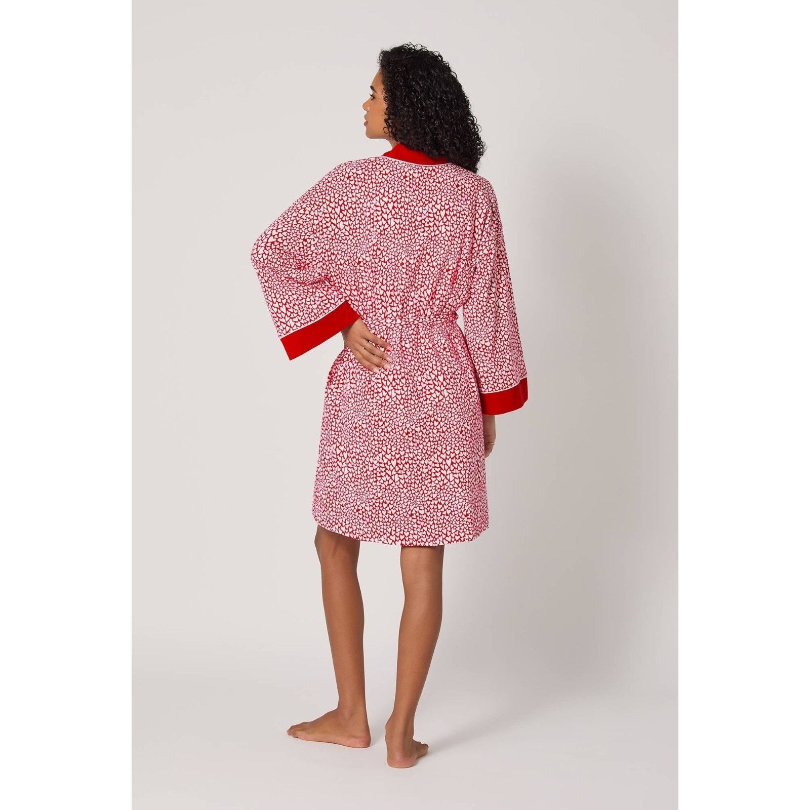Other BedHead Cotton Blend Wrap Robe -Bursting With Love $108 L/XL Size L / US 10 / IT 46 - 3 Thumbnail