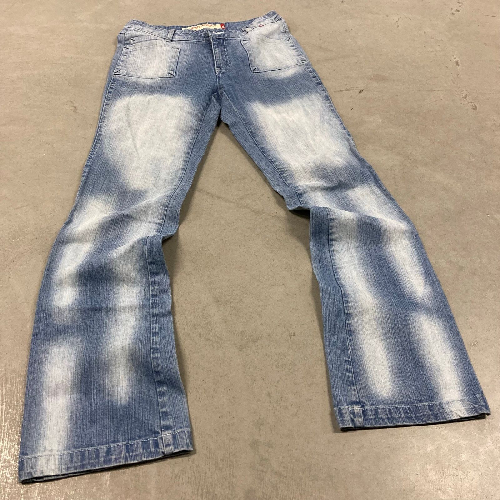 Vintage Y2k members property low rise bootcut jeans 28x30 Size 28" / US 6 / IT 42 - 1 Thumbnail