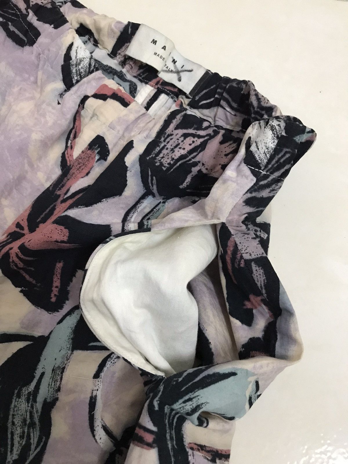 Marni Marni Floral Printed Pants Size US 30 / EU 46 - 9 Thumbnail