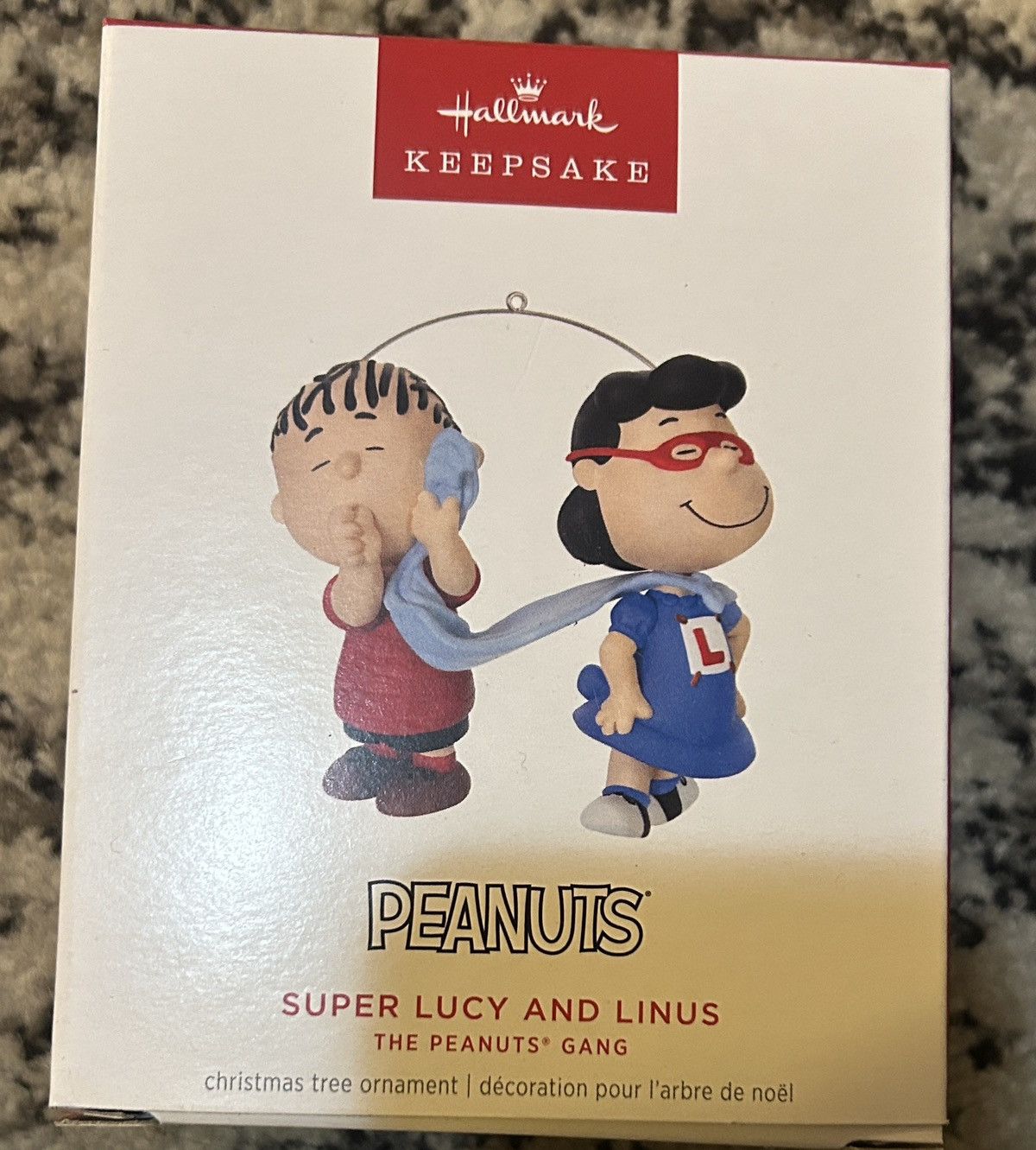 Other Hallmark 2024 The Peanuts Gang Super Lucy and Linus Ornament Size ONE SIZE - 1 Thumbnail