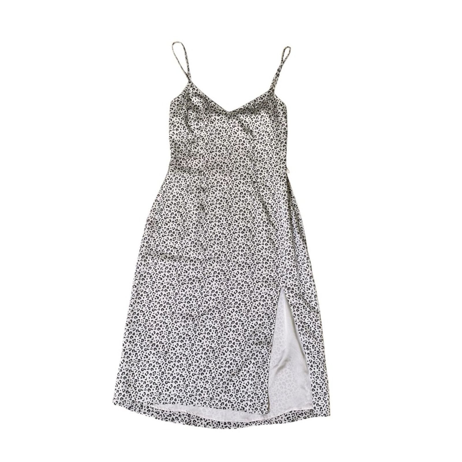 Abercrombie & Fitch Abercrombie & Fitch Leopard Slip Dress - Size Small Size S / US 4 / IT 40 - 9 Thumbnail