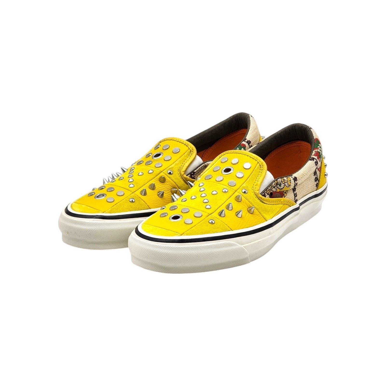 Gucci Vault OG Classic Checkered Studded Slip-On Sneakers US 10 Size US 10 / EU 43 - 1 Thumbnail