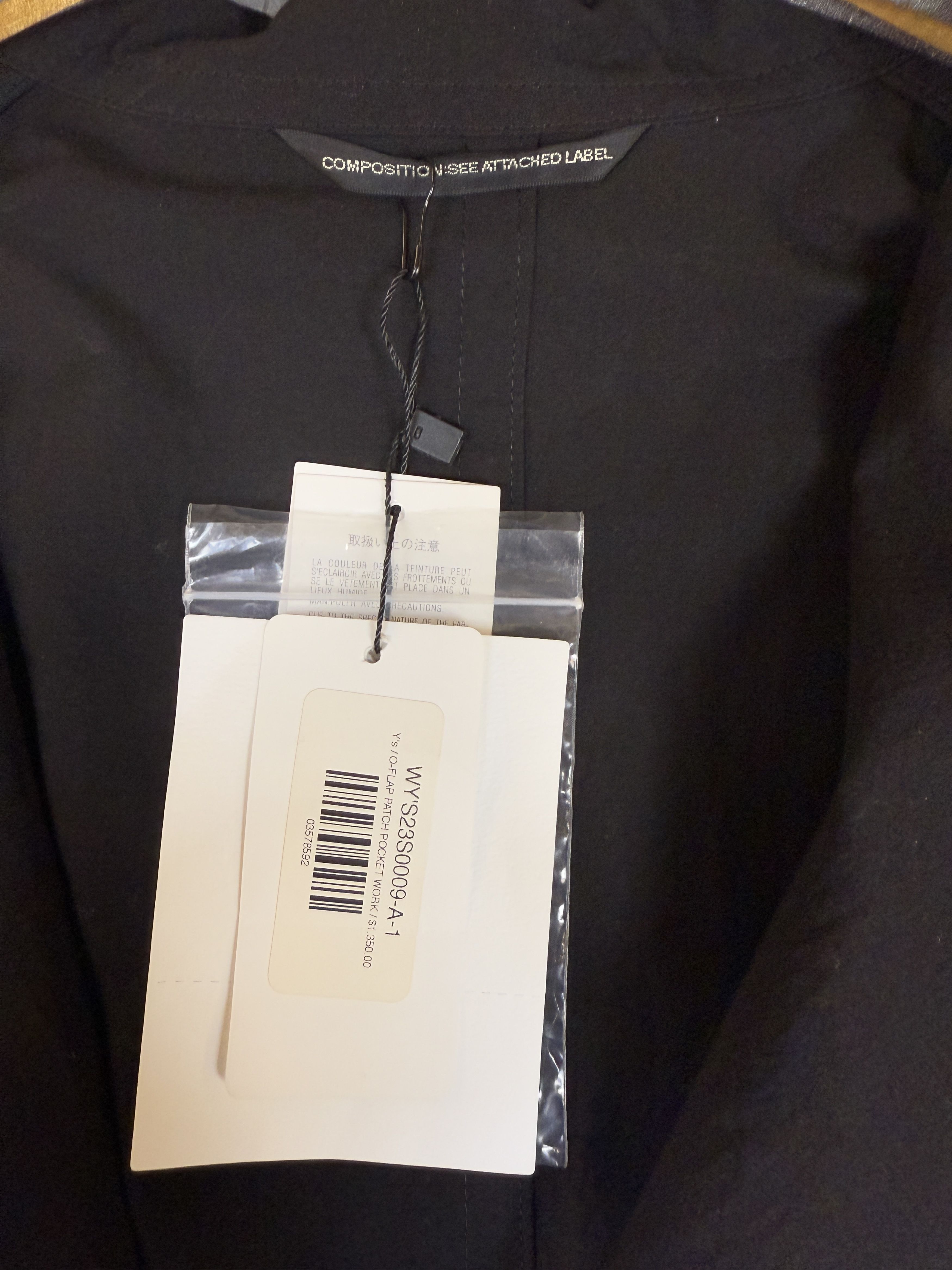 Yohji Yamamoto $1350 NWT Yohji Yamamoto Y's O-Flap Duster Coat Size US S / EU 44-46 / 1 - 12 Thumbnail