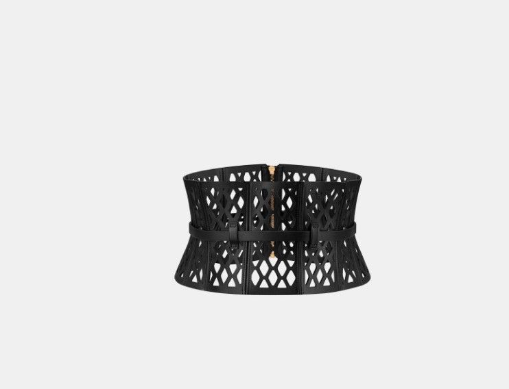 Dior o1w1db10425 B0323UB Size: OS / D-Trap Corset Belt in Black Size ONE SIZE - 3 Thumbnail
