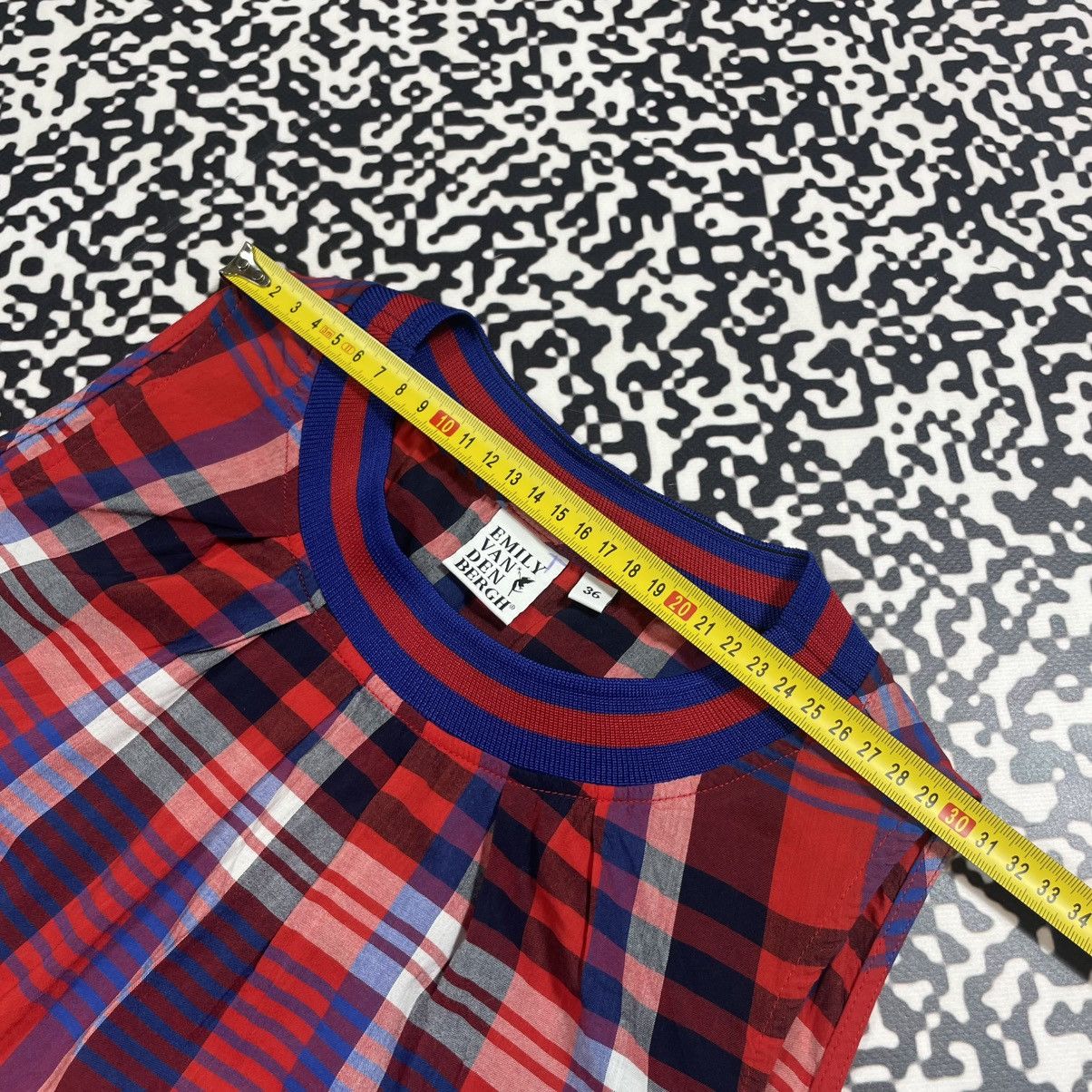 Vintage Vintage Y2K Emily Van Den Bergh Checked Luxury Shirt Size S / US 4 / IT 40 - 12 Thumbnail