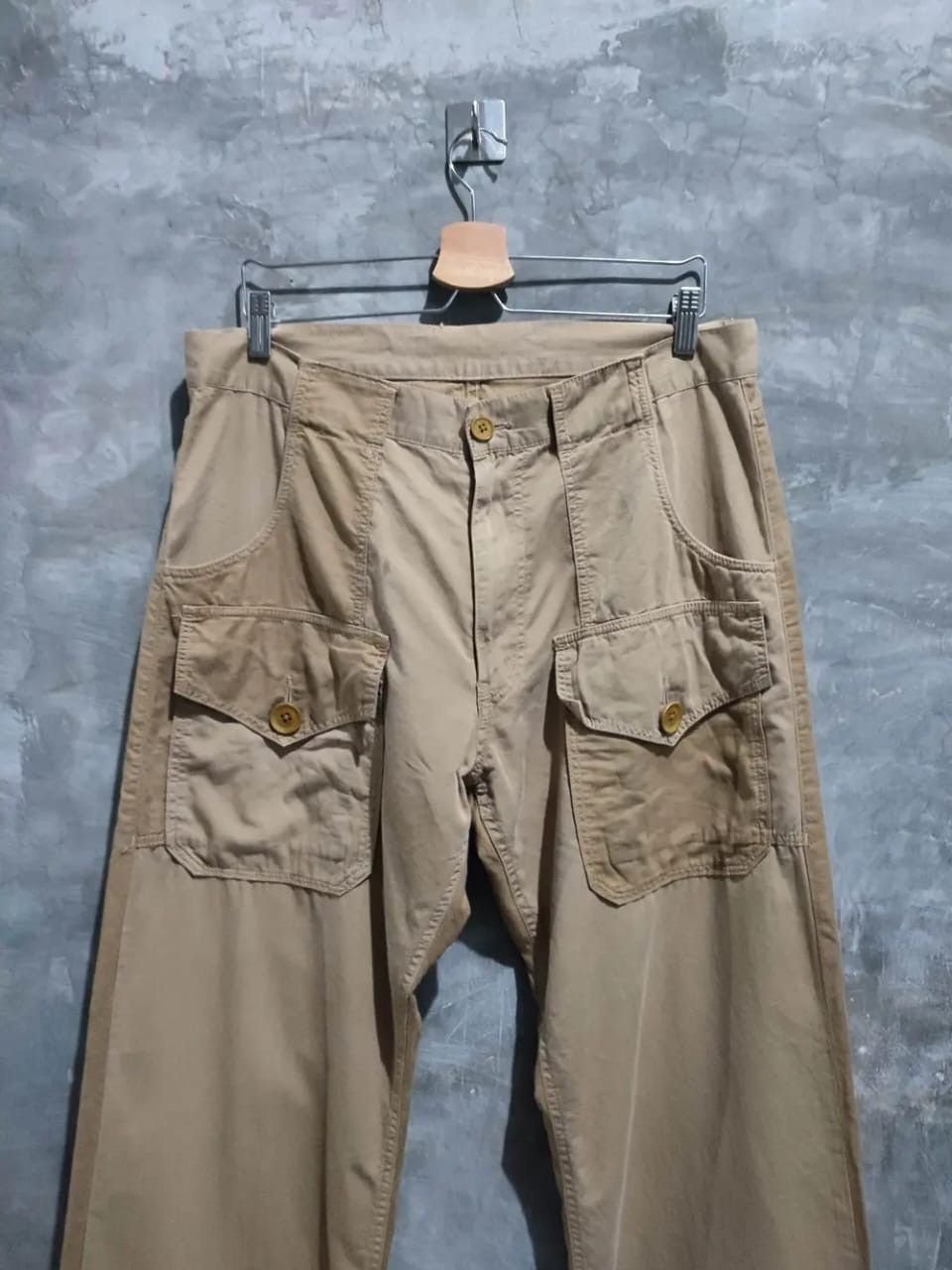 Yohji Yamamoto Ys Yohji Yamamoto Pants 2 Tone Brown Size US 34 / EU 50 - 2 Thumbnail