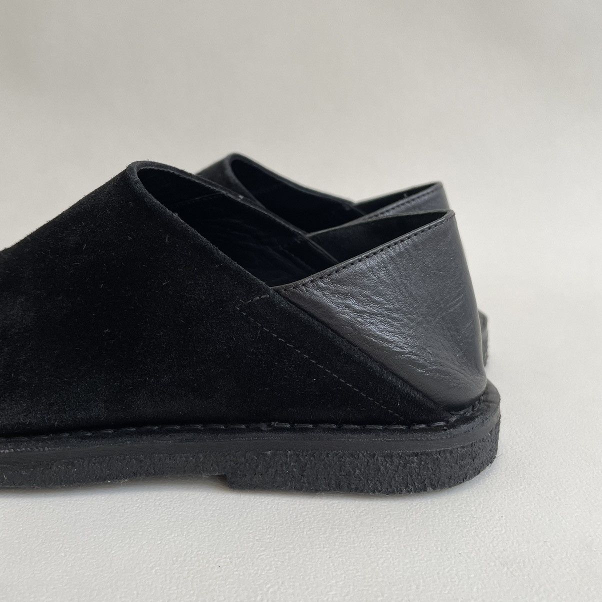 Ann Demeulemeester Black Suede Loafers / Mules Size US 8 / IT 38 - 15 Thumbnail