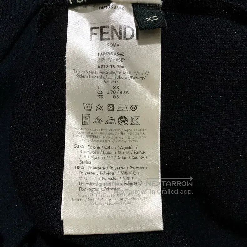 Fendi Fendi Little Monster Eye Round Neck Long Sleeve Sweatshirt Size US XS / EU 42 / 0 - 6 Thumbnail