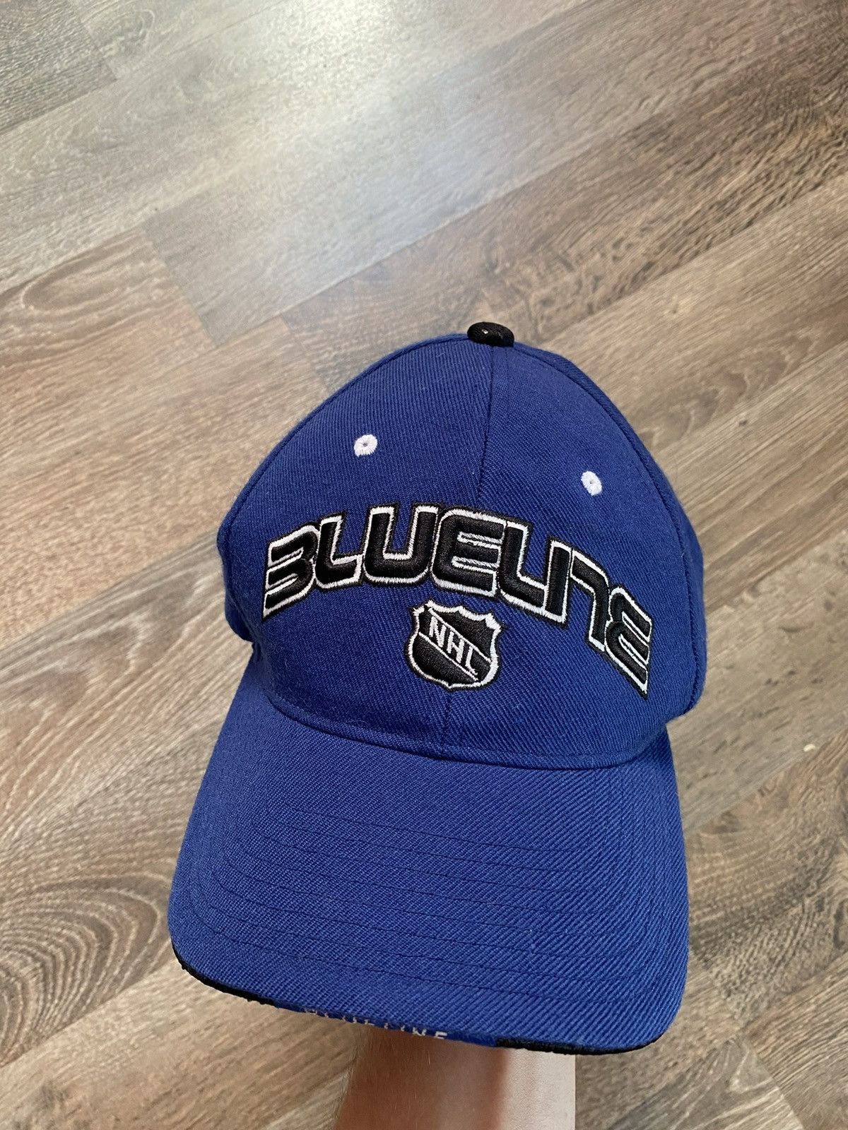 NHL × Vintage Vintage NHL Thin Blue line Rare Blueline Hat Cap hockey Size ONE SIZE - 1 Thumbnail