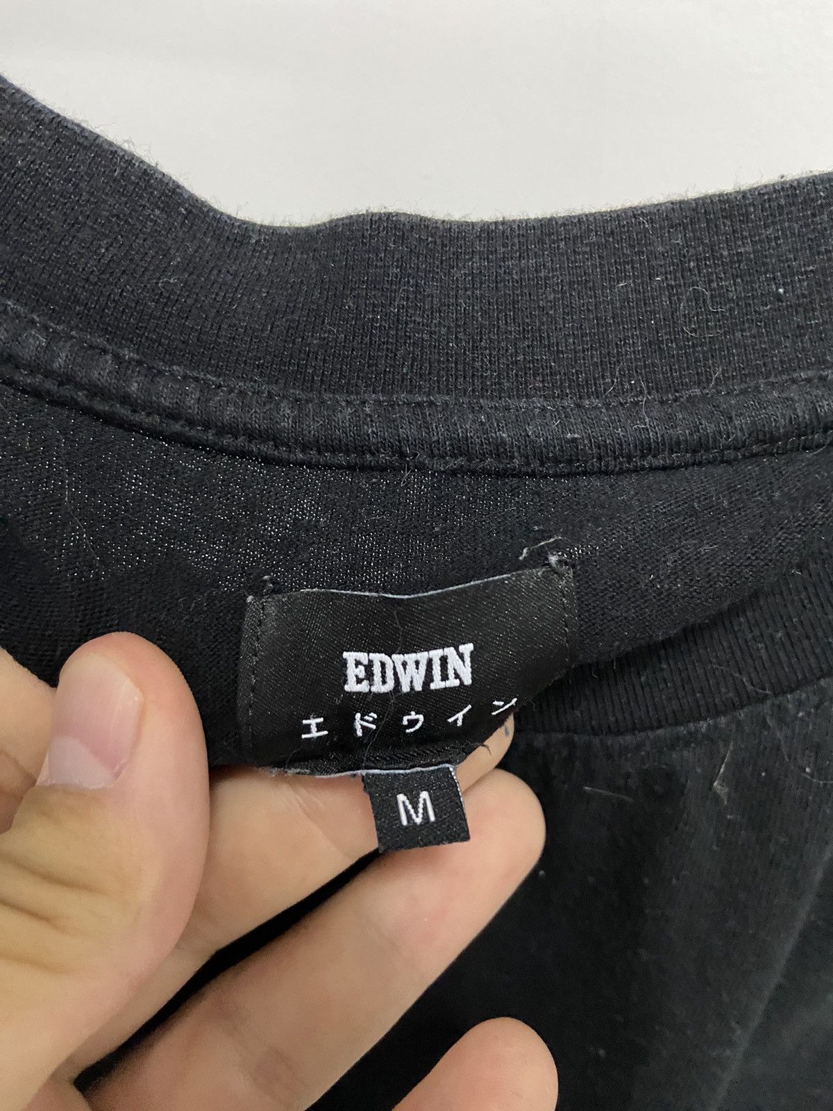 Edwin Edwin Kamifuji t shirt big logo vintage Japanese brand 🇯🇵 Size US M / EU 48-50 / 2 - 5 Thumbnail