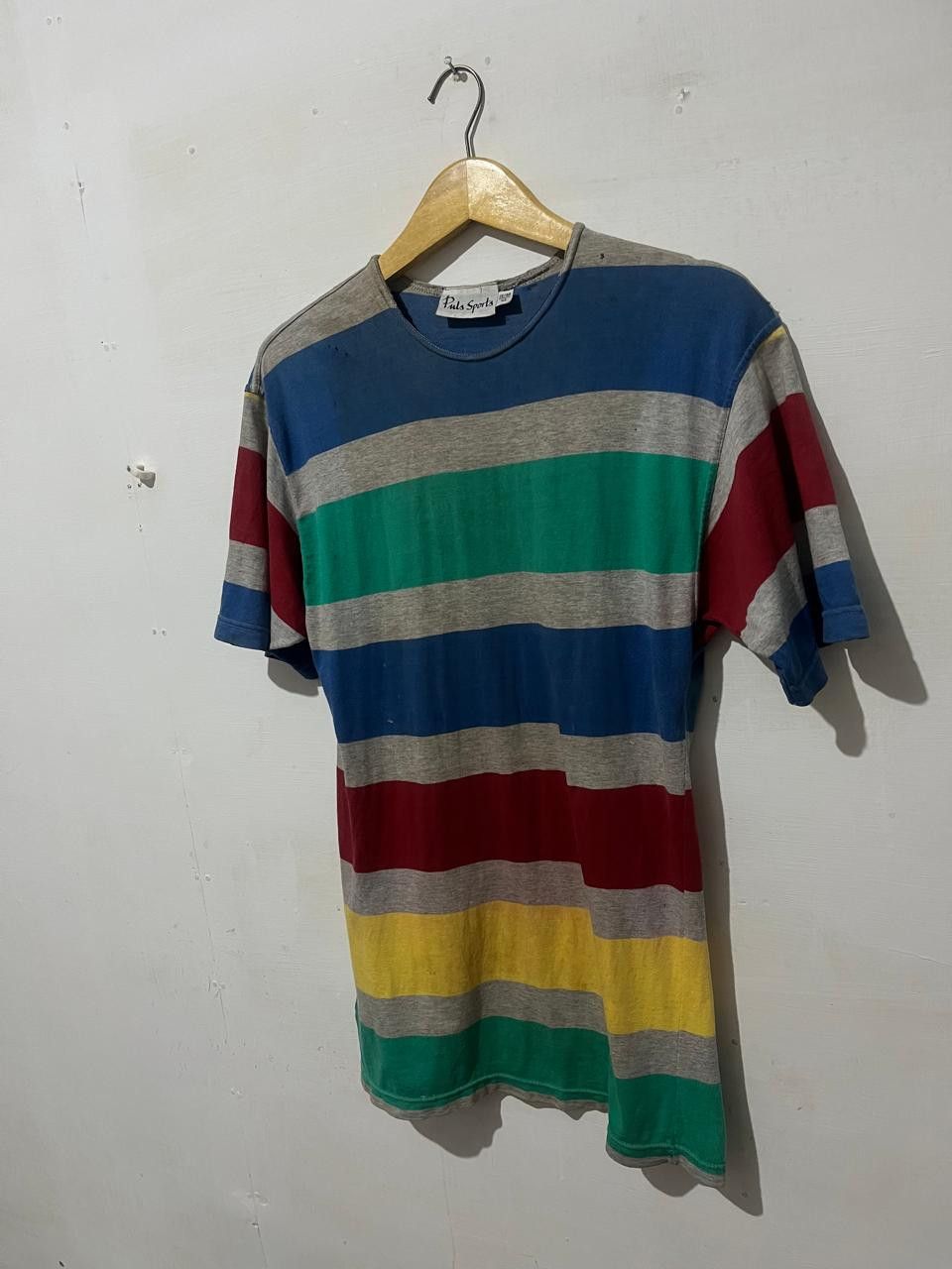 Japanese Brand Vintage Puls Sport Rainbow Size US M / EU 48-50 / 2 - 2 Thumbnail
