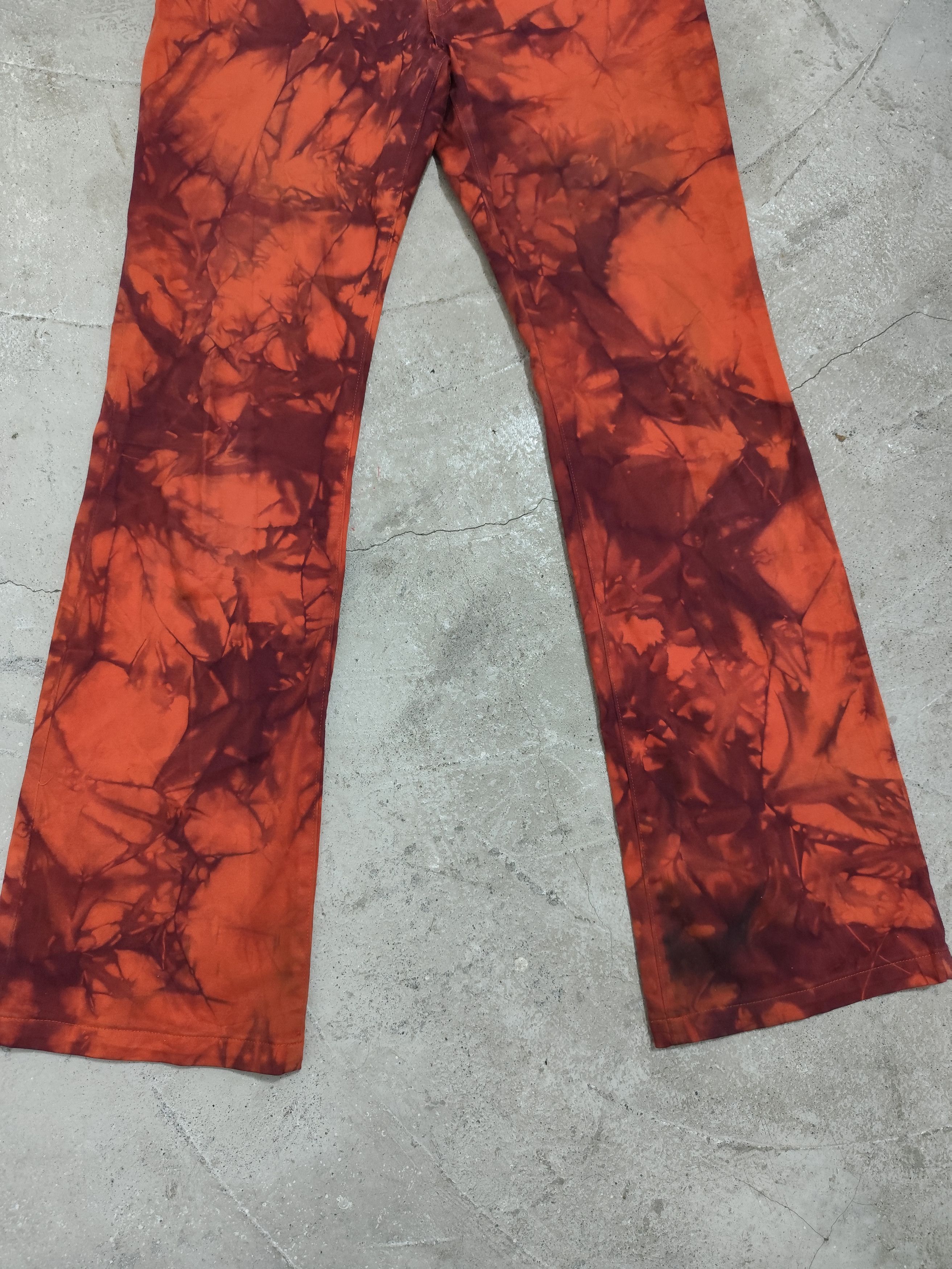 Tornado Mart If six was nine style et boite jeans flared bleach design Size US 28 / EU 44 - 2 Thumbnail
