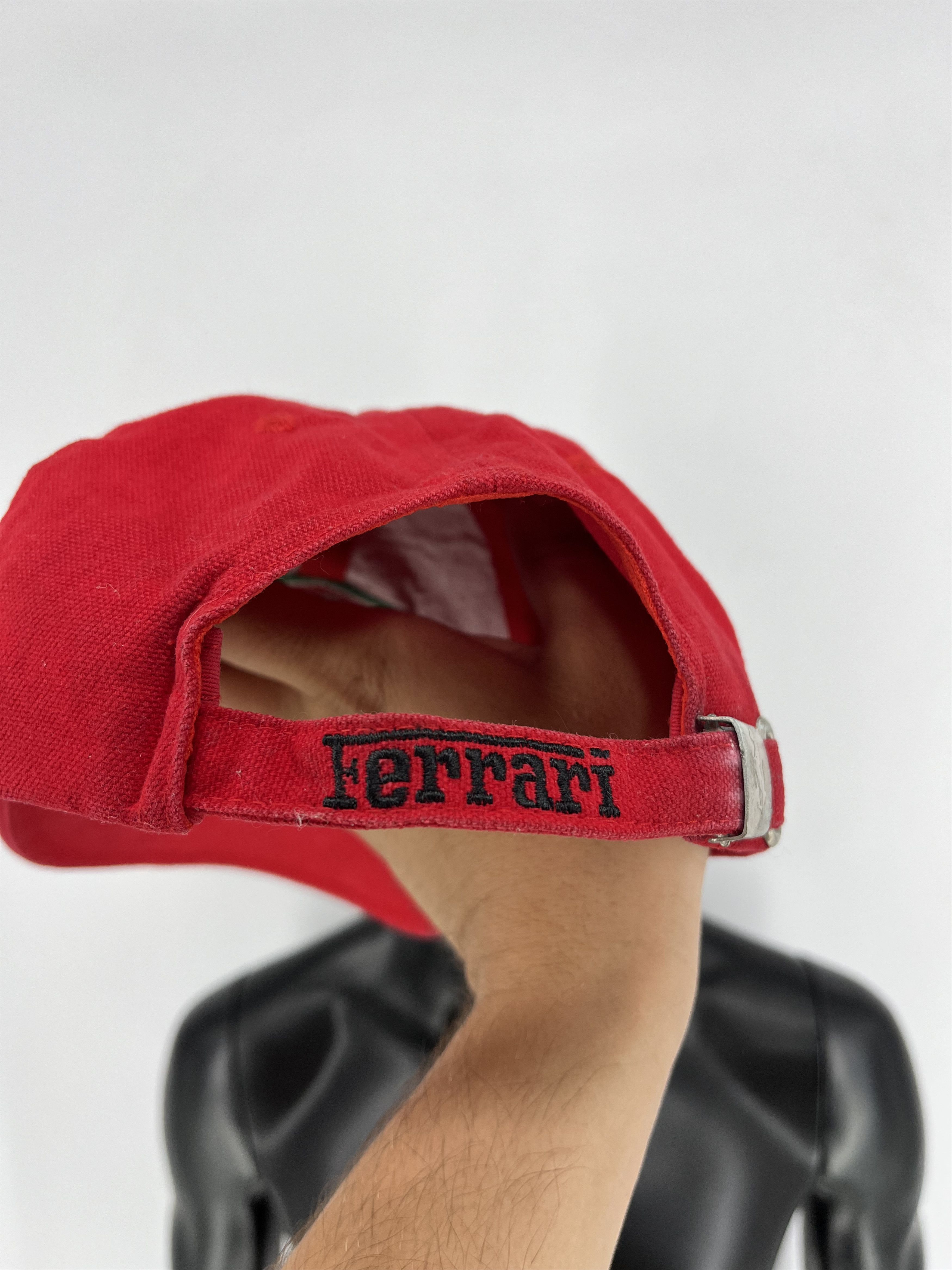 Ferrari Y2k Vintage Ferrari Racing Formula One Red Hype Hat Cap Size ONE SIZE - 5 Thumbnail